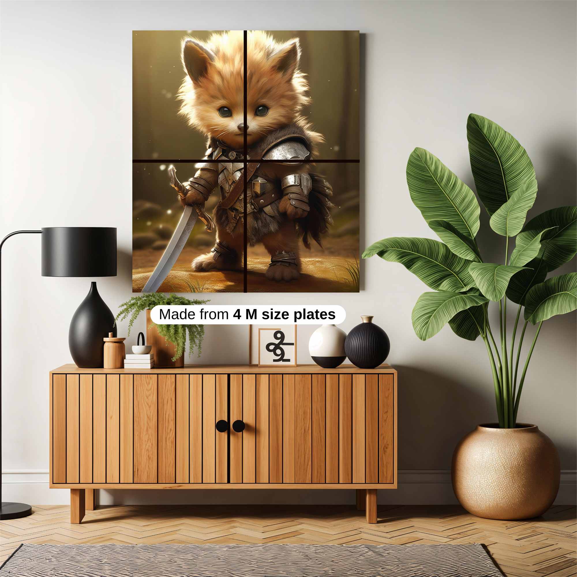 Fox Knight Safe Wall Magnetic / M