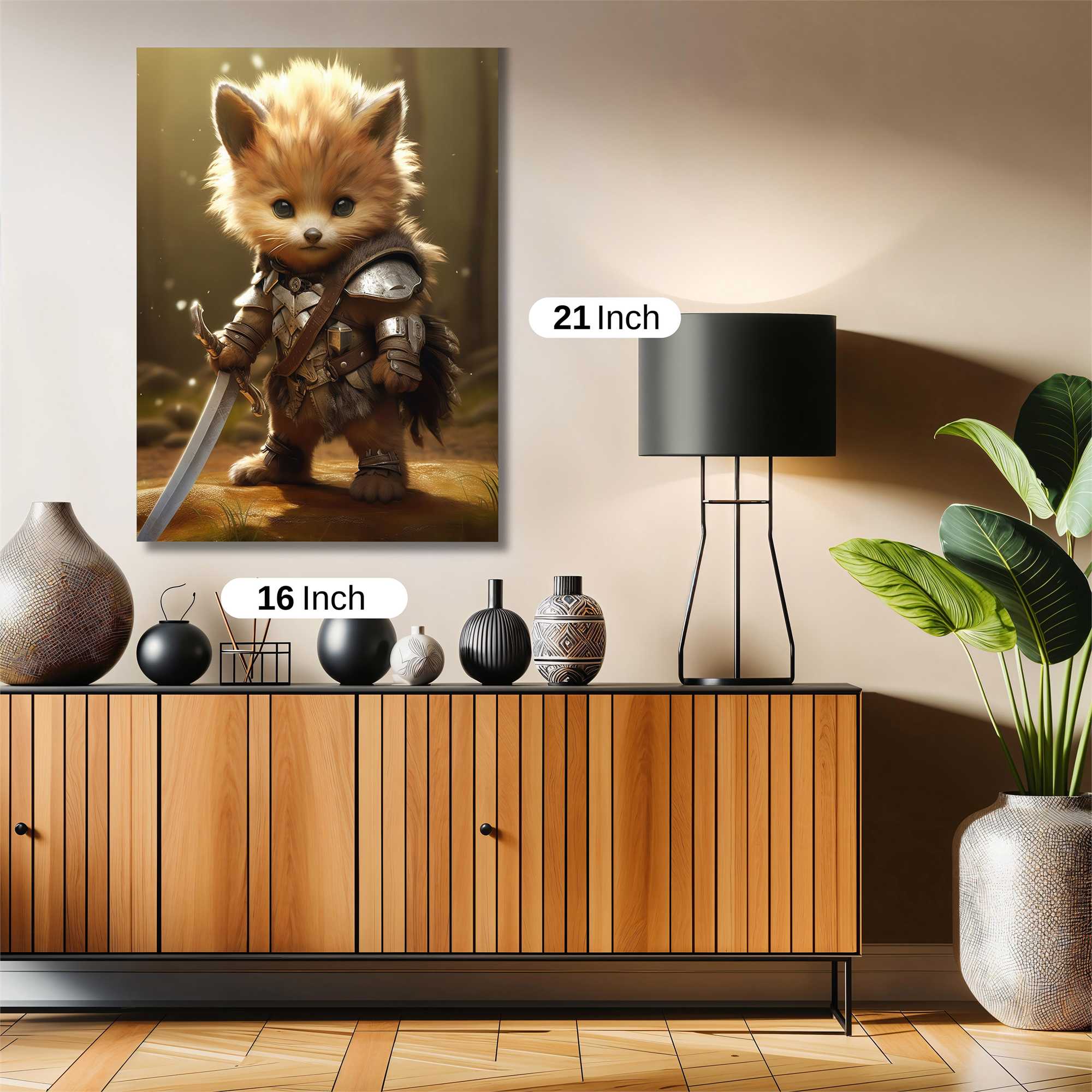 Fox Knight Safe Wall Magnetic / M