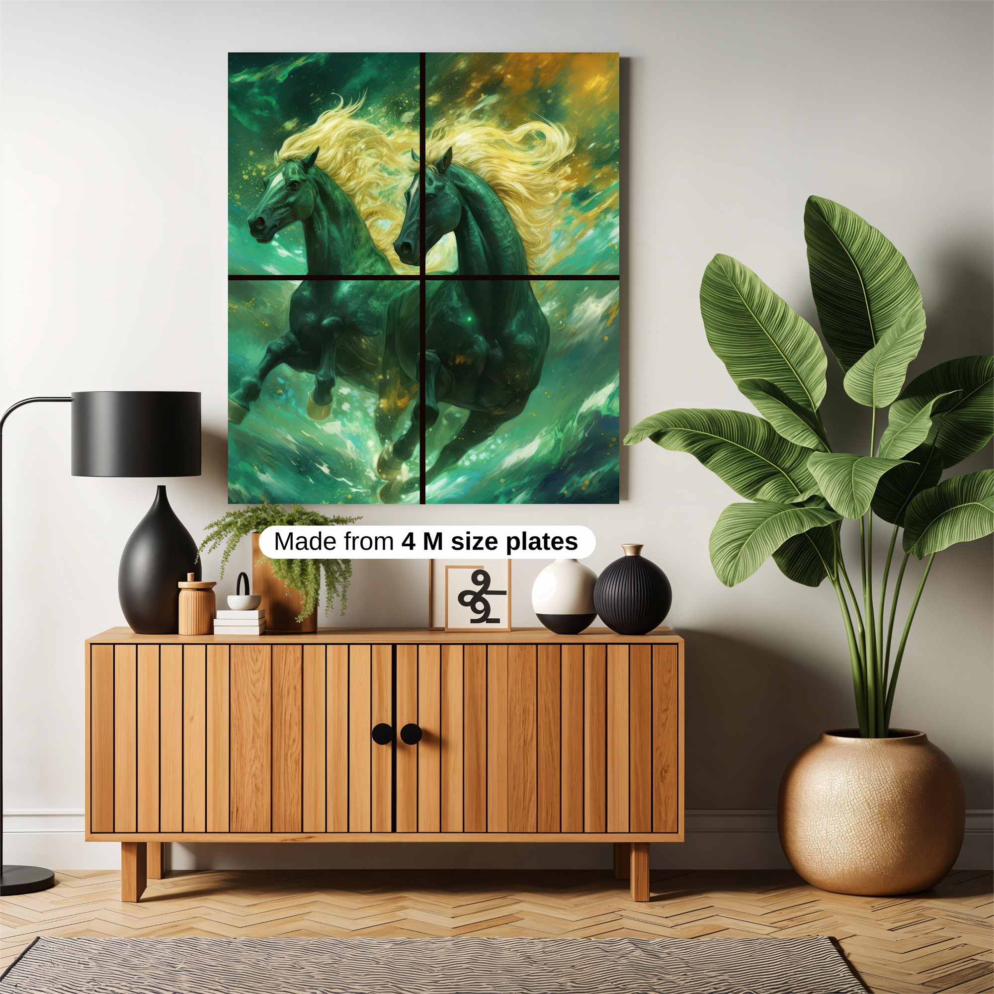 Stallions Unleashed Safe Wall Magnetic / M