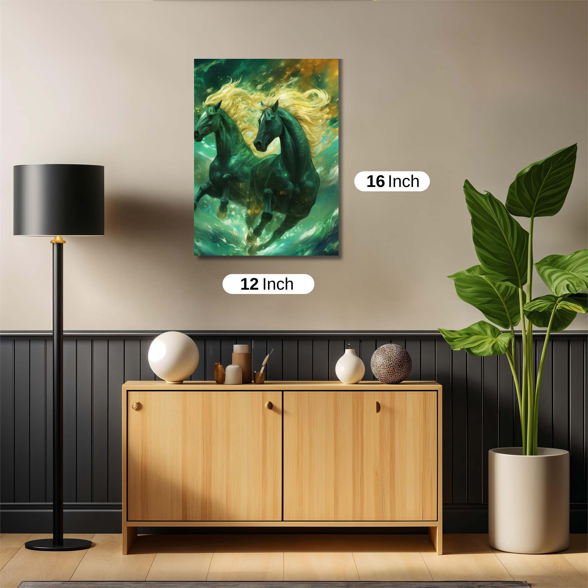 Stallions Unleashed Safe Wall Magnetic / M