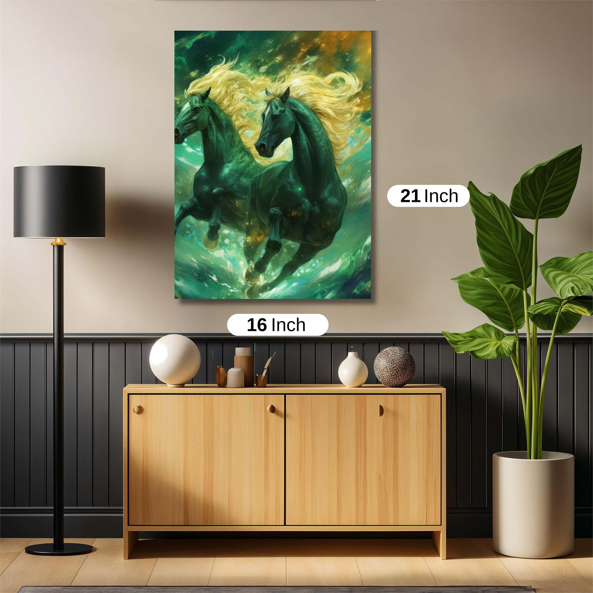 Stallions Unleashed Safe Wall Magnetic / M