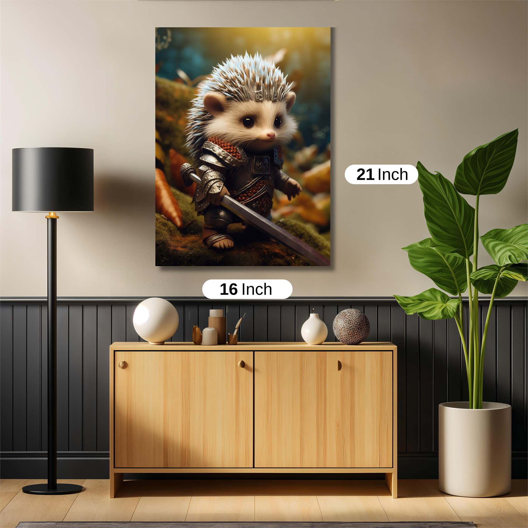 Hedgehog Heroic Safe Wall Magnetic / M