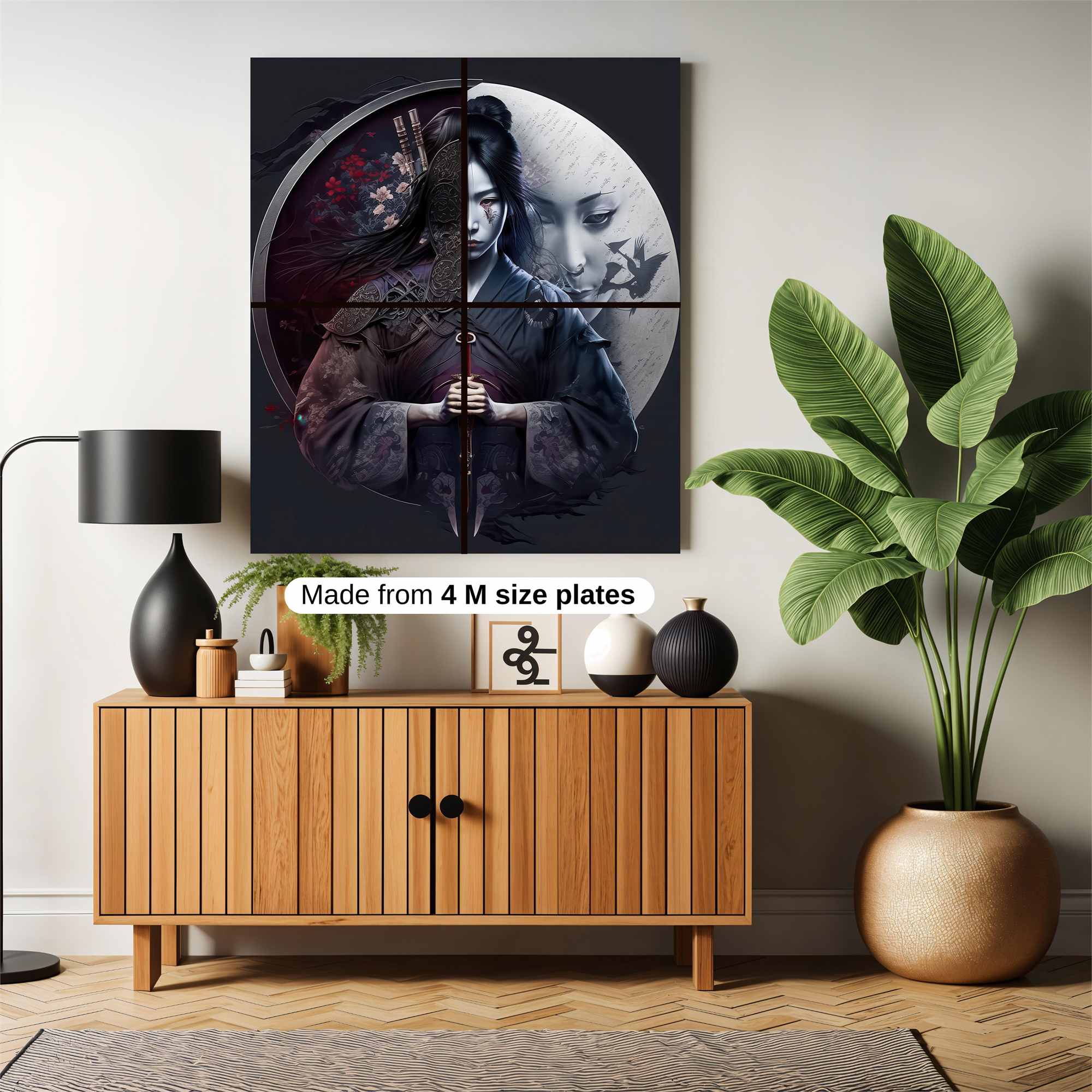 Samurai Serenity Safe Wall Magnetic / M