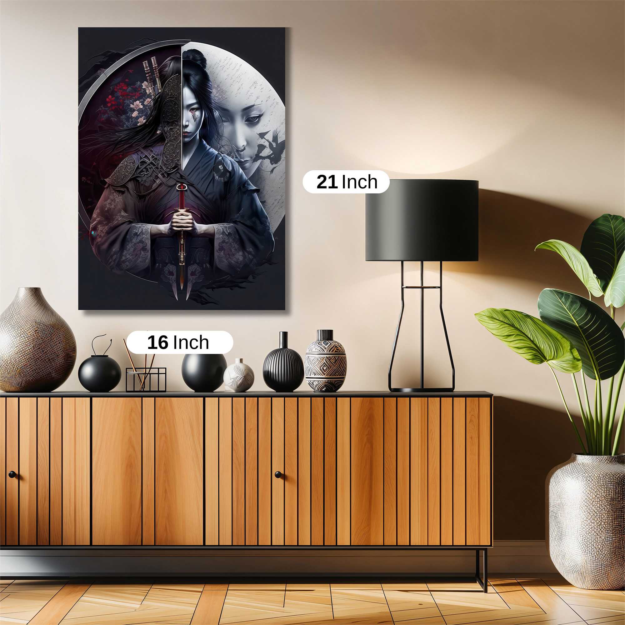 Samurai Serenity Safe Wall Magnetic / M