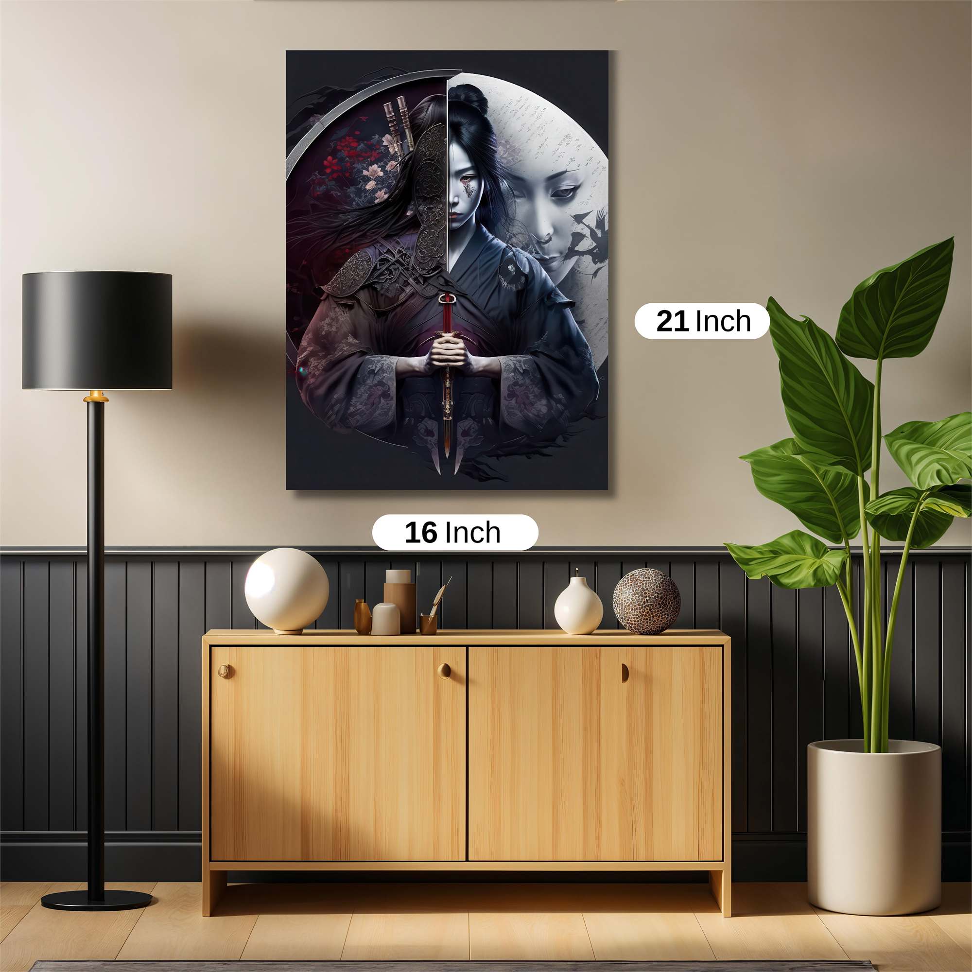 Samurai Serenity Safe Wall Magnetic / M