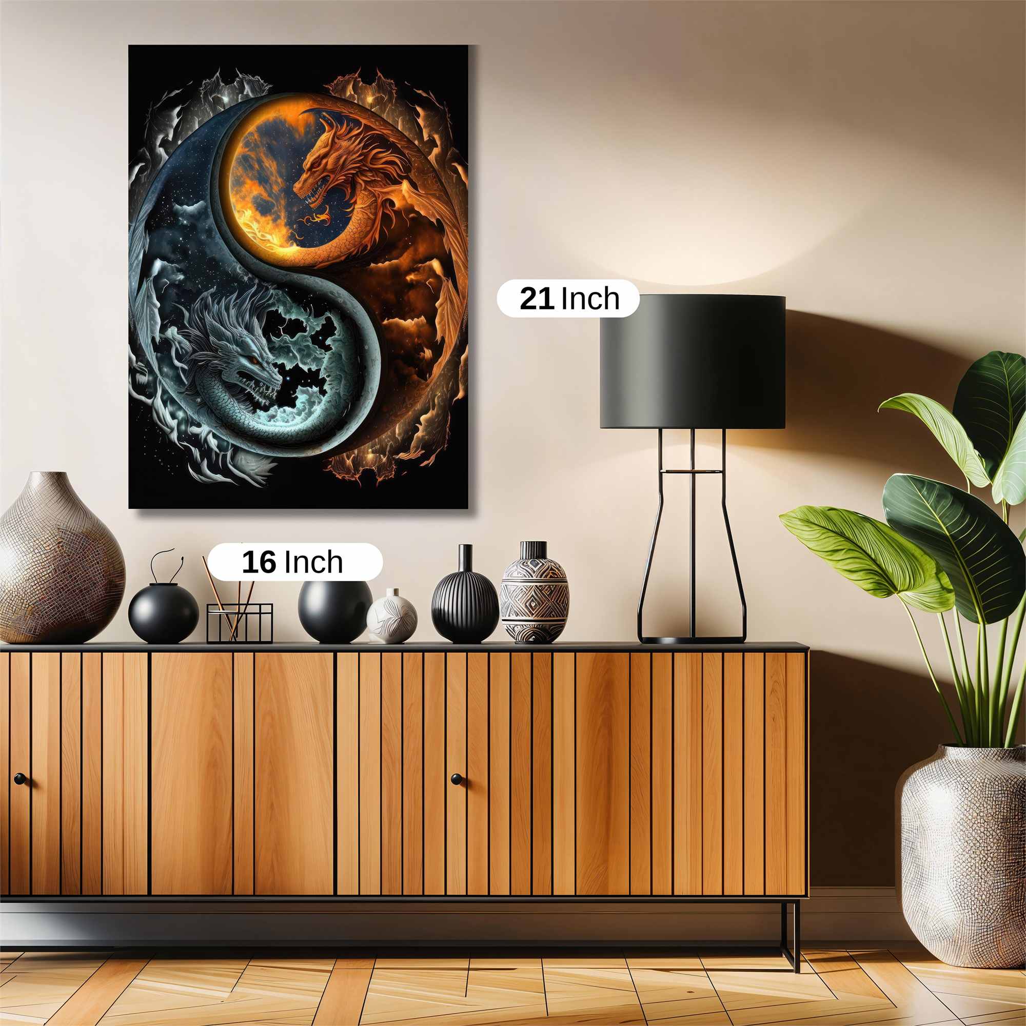 Dragons Duality Safe Wall Magnetic / M