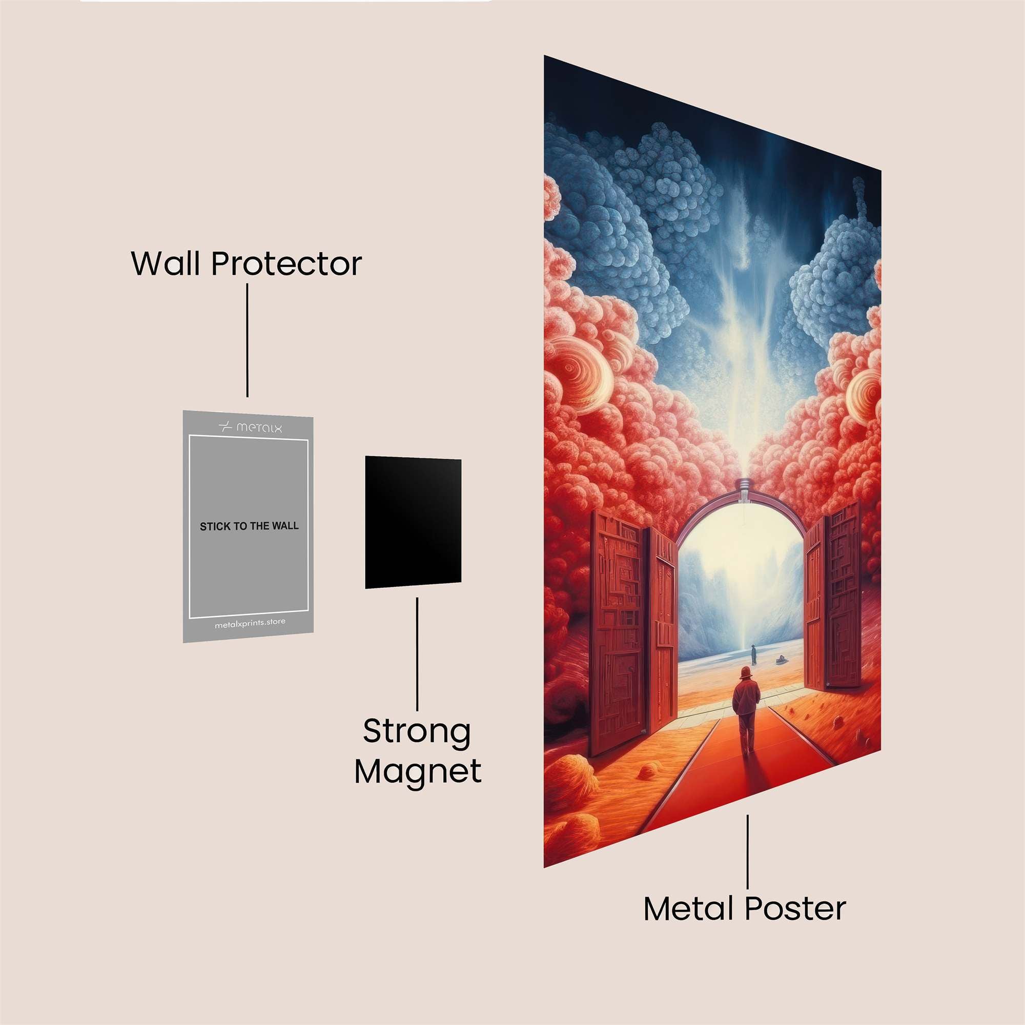 Portal Radiant Safe Wall Magnetic / M