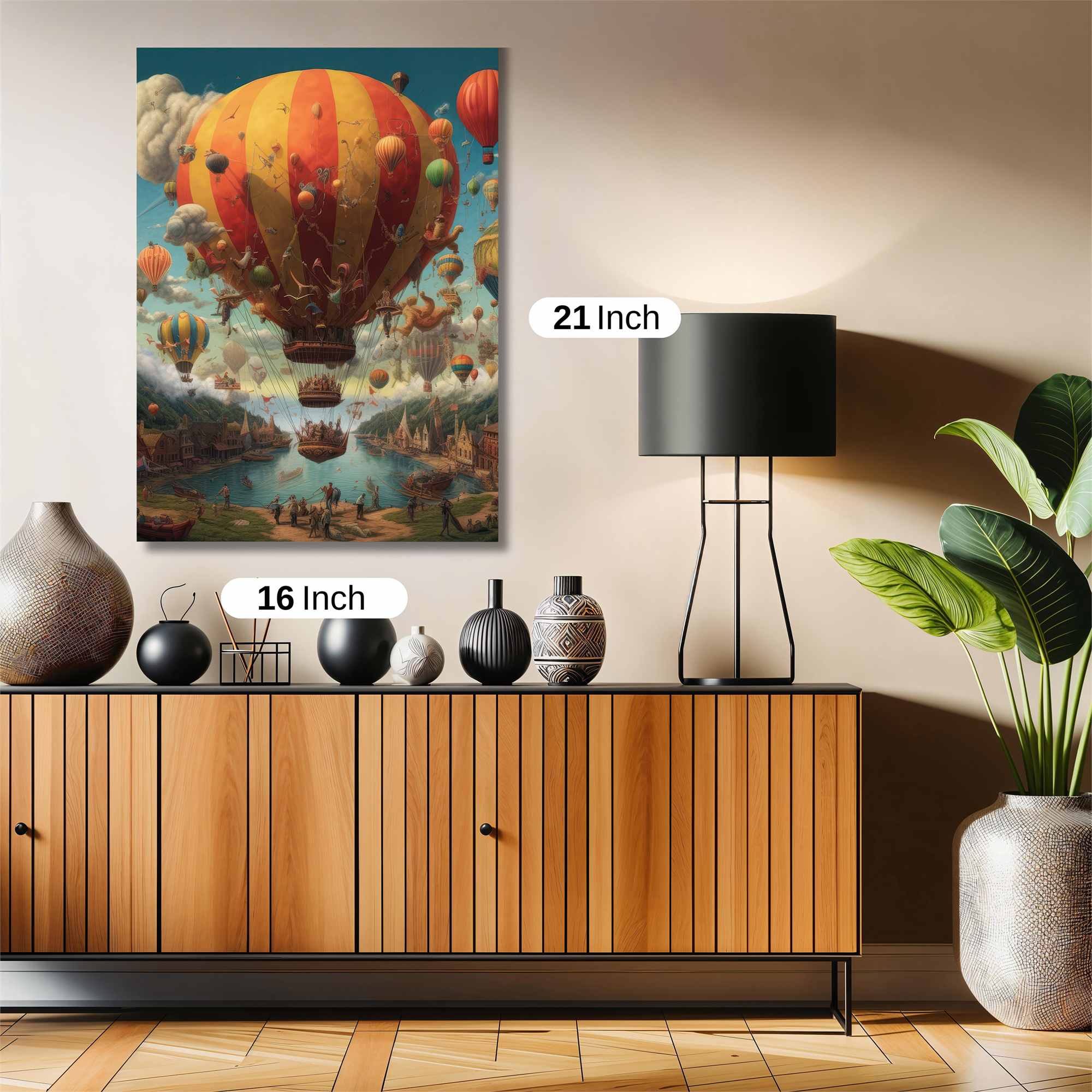 Balloon Adventure Safe Wall Magnetic / M