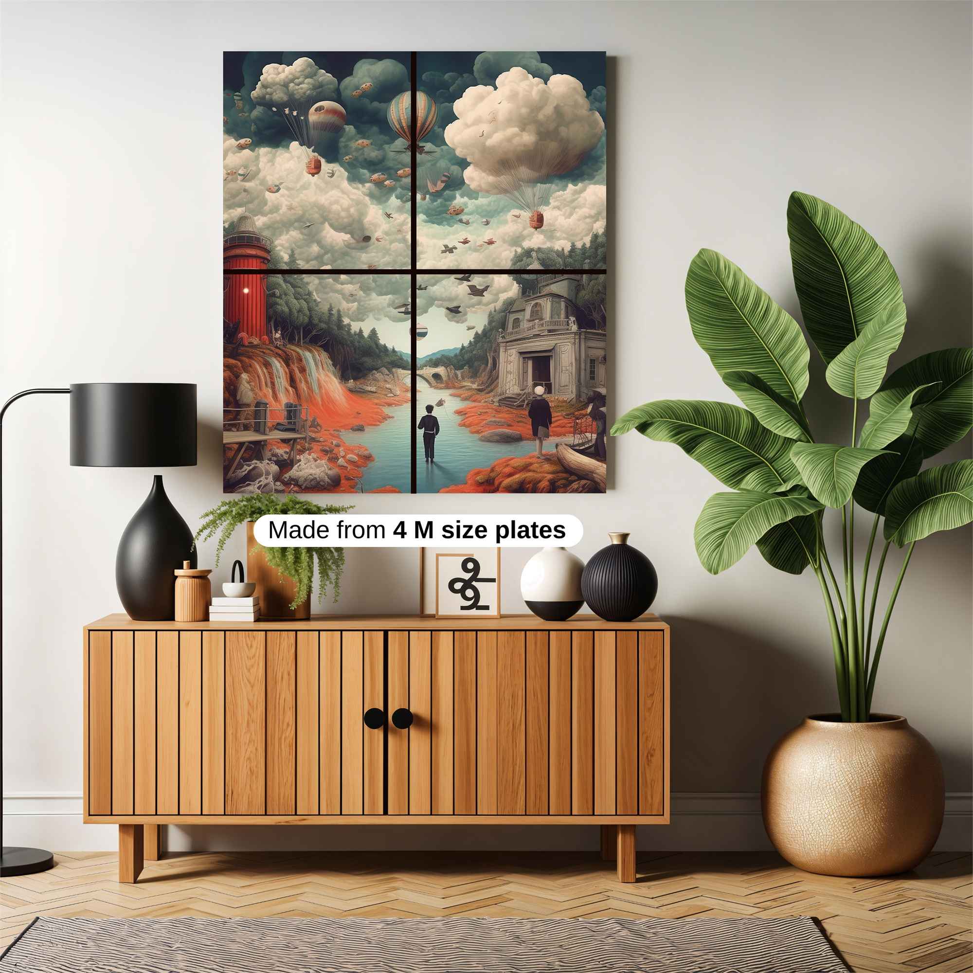 Surreal Journey Safe Wall Magnetic / M