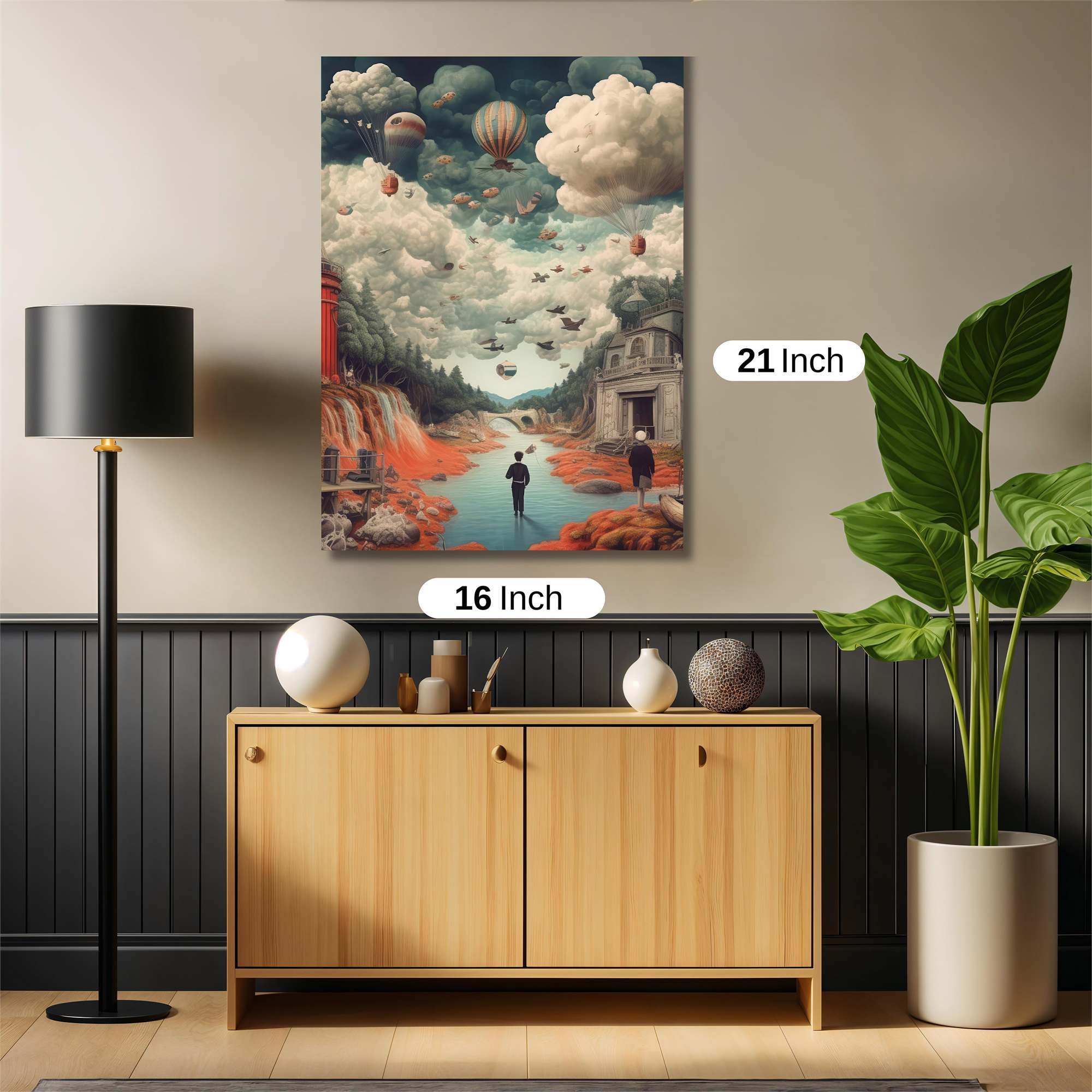 Surreal Journey Safe Wall Magnetic / M