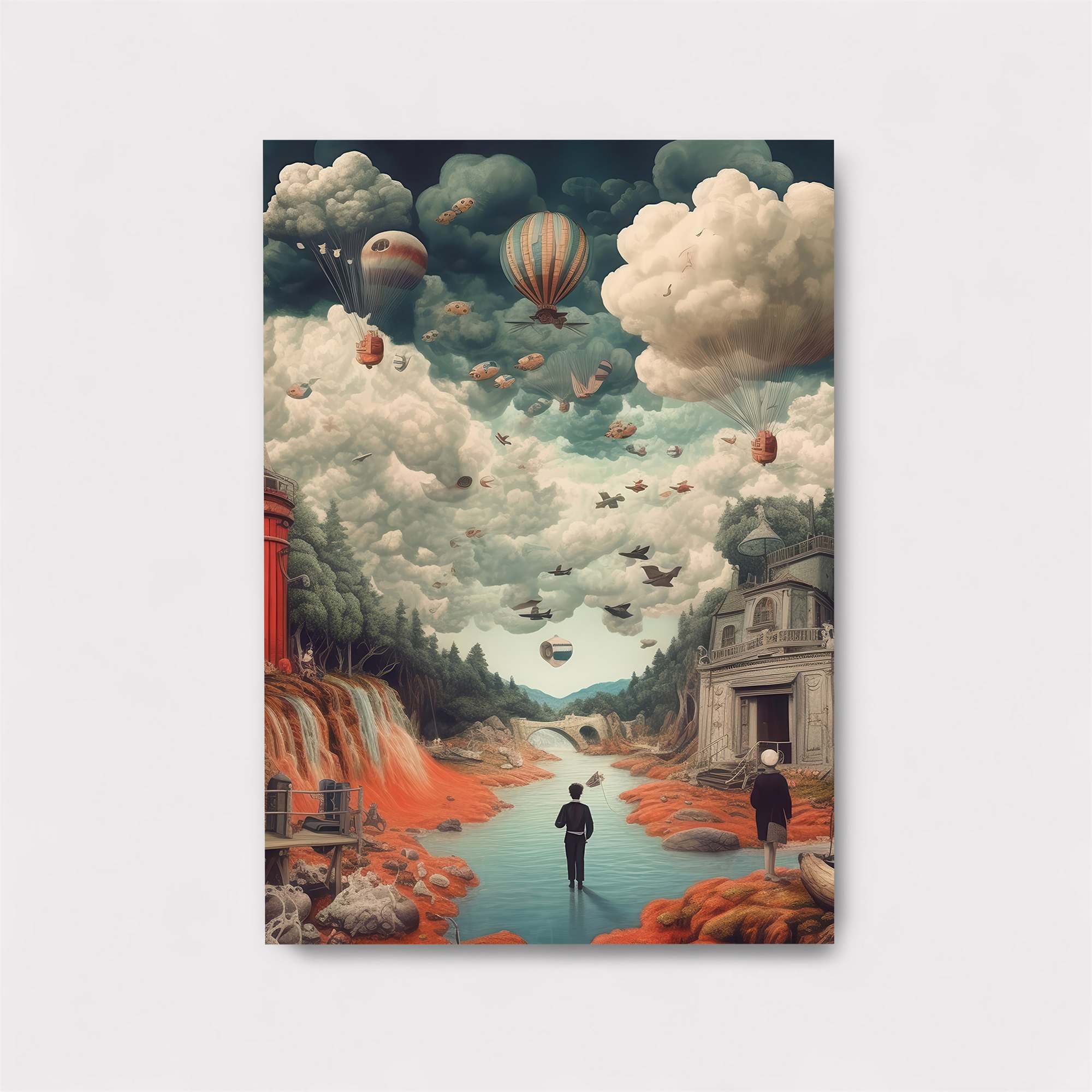 Surreal Journey Safe Wall Magnetic / M