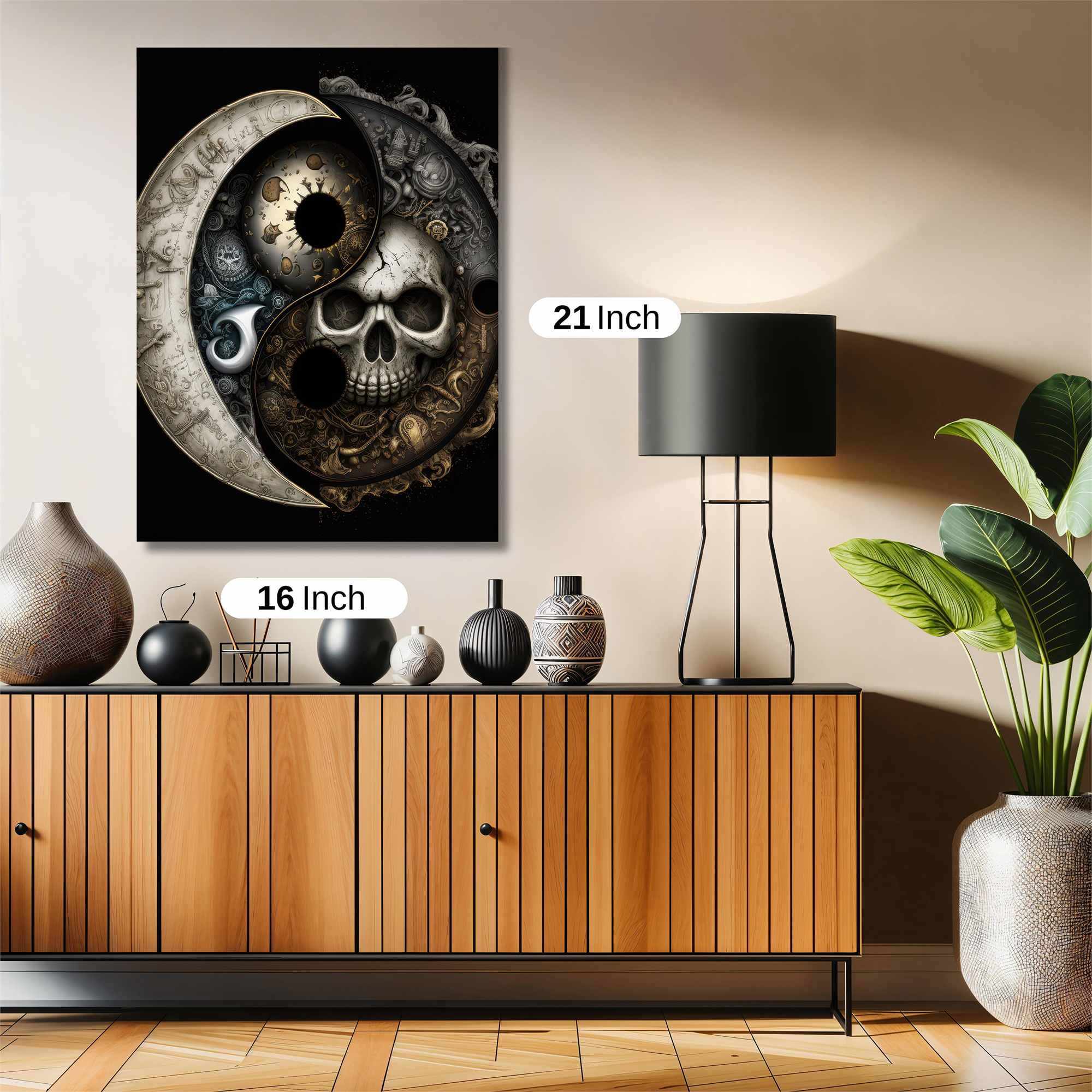YinSkull Safe Wall Magnetic / M