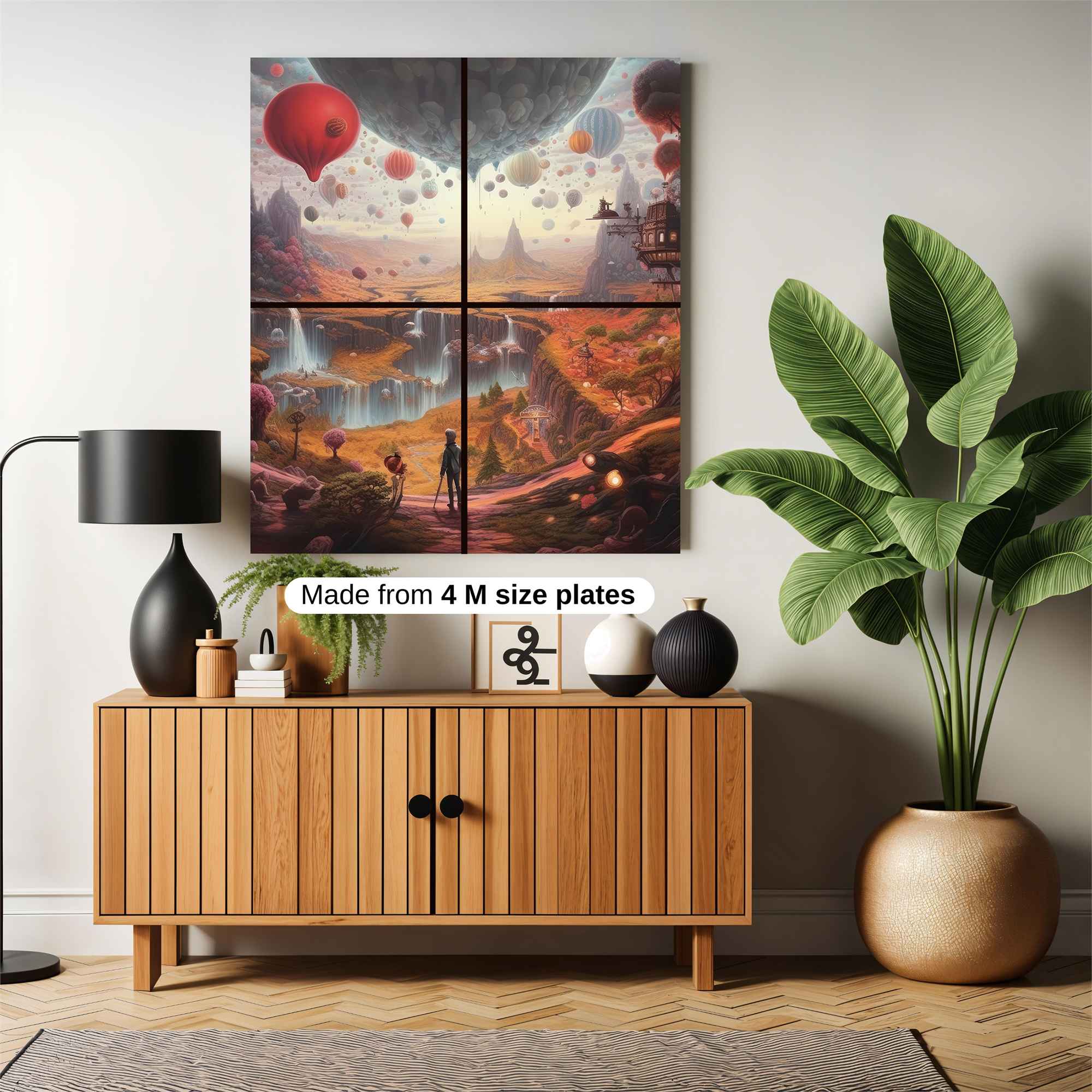 Lunar Whimsy Safe Wall Magnetic / M