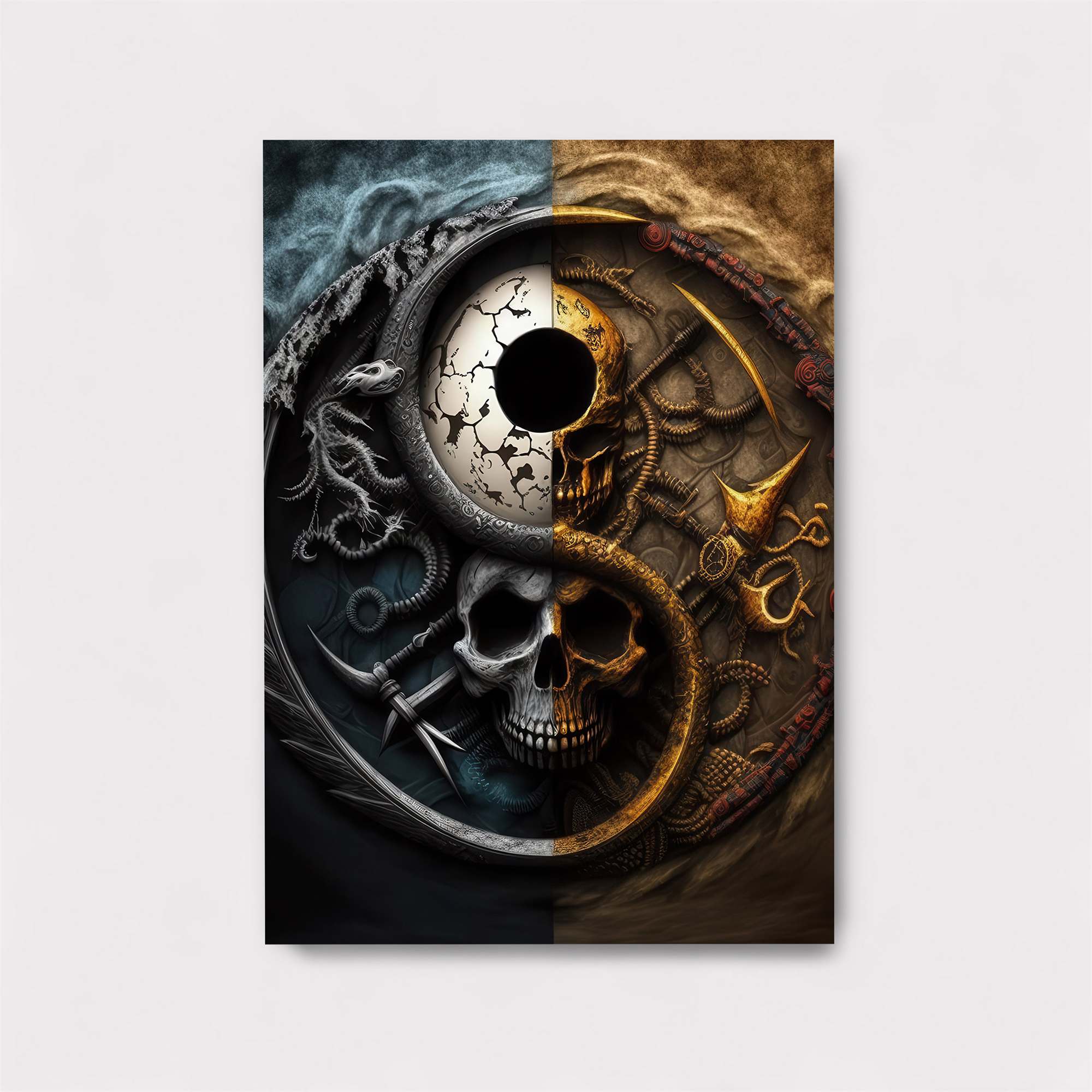 Skull Duality Safe Wall Magnetic / M