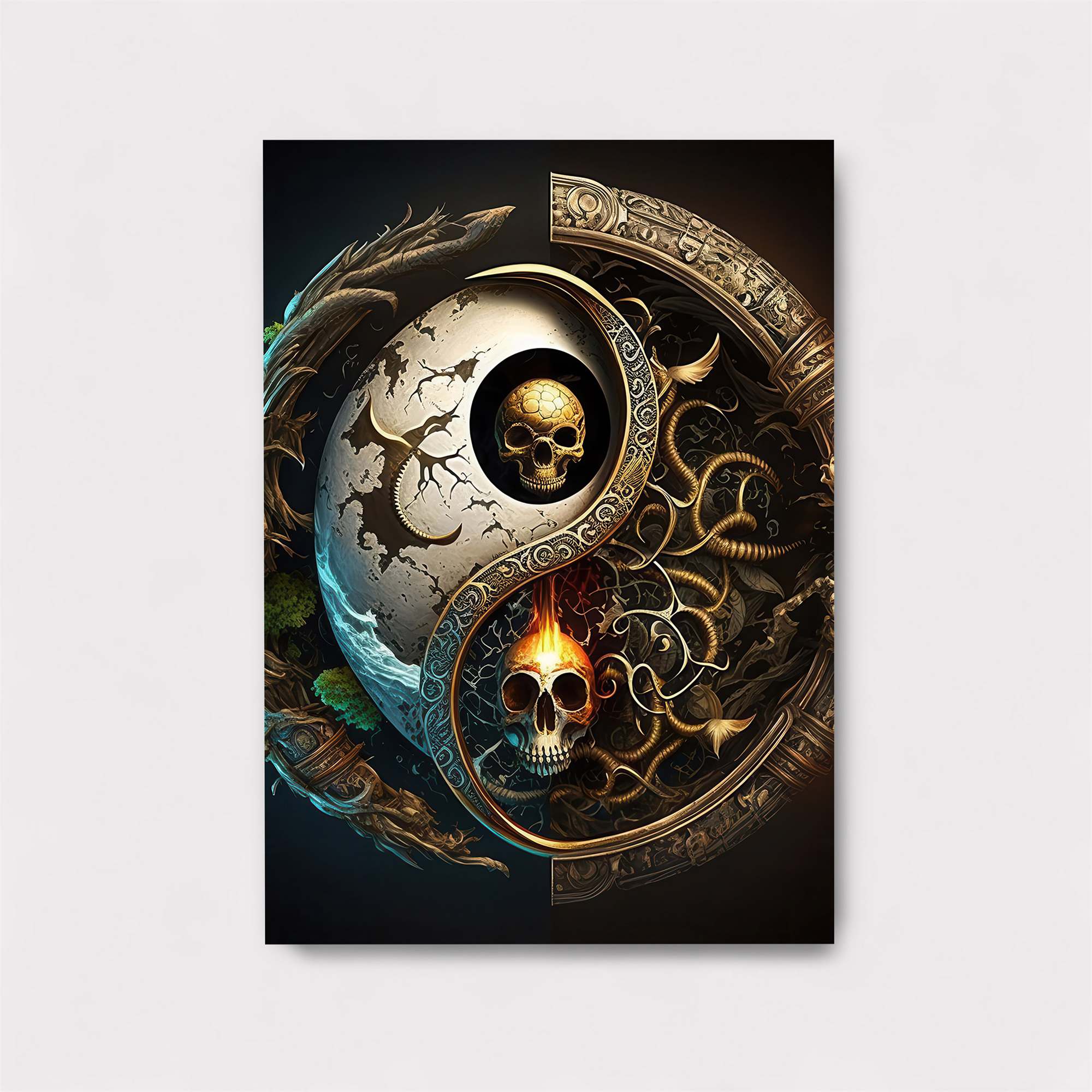 SkullDuality Safe Wall Magnetic / M