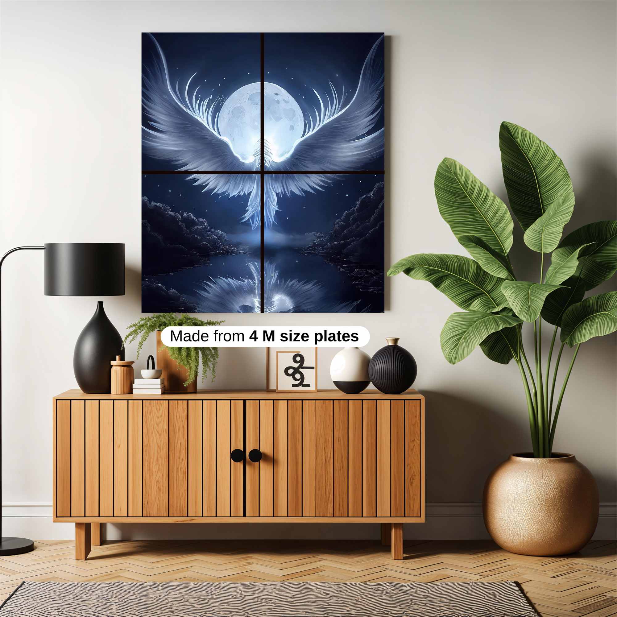 Moonlit Serenity Safe Wall Magnetic / M