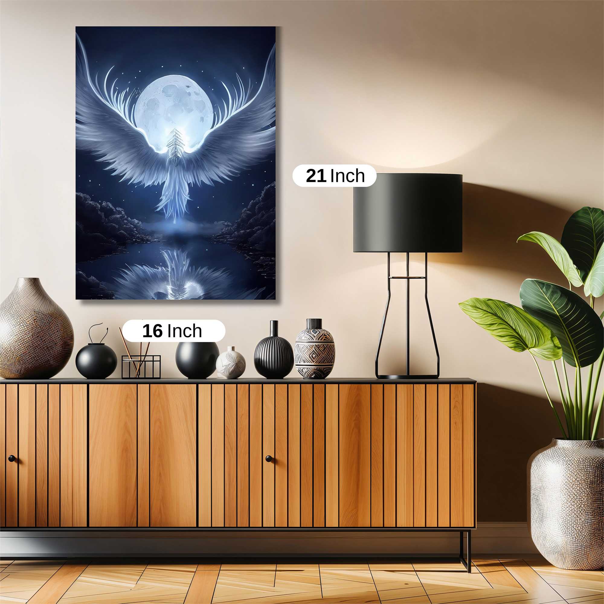 Moonlit Serenity Safe Wall Magnetic / M