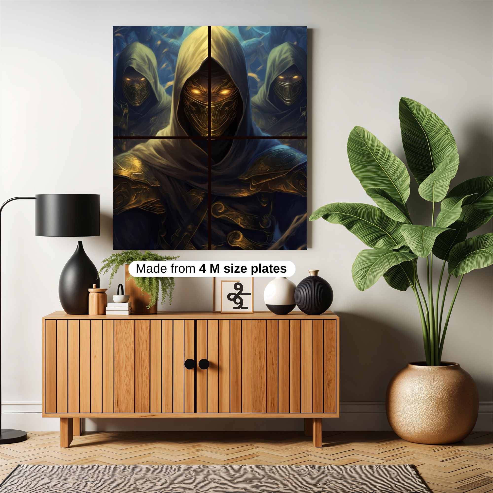 Golden Enigma Safe Wall Magnetic / M