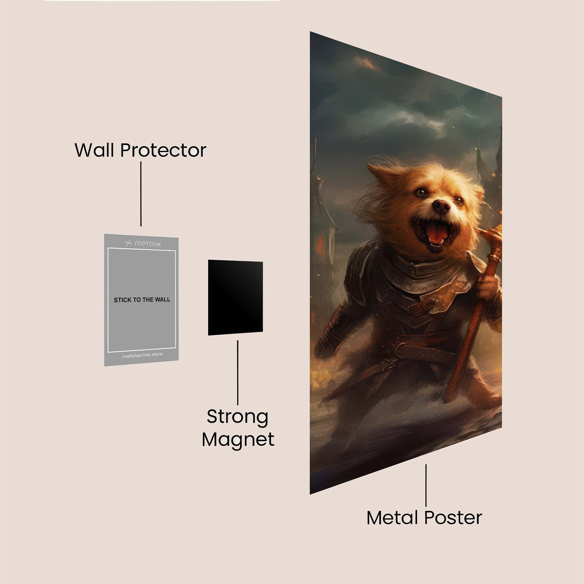 Doge Valor Safe Wall Magnetic / M