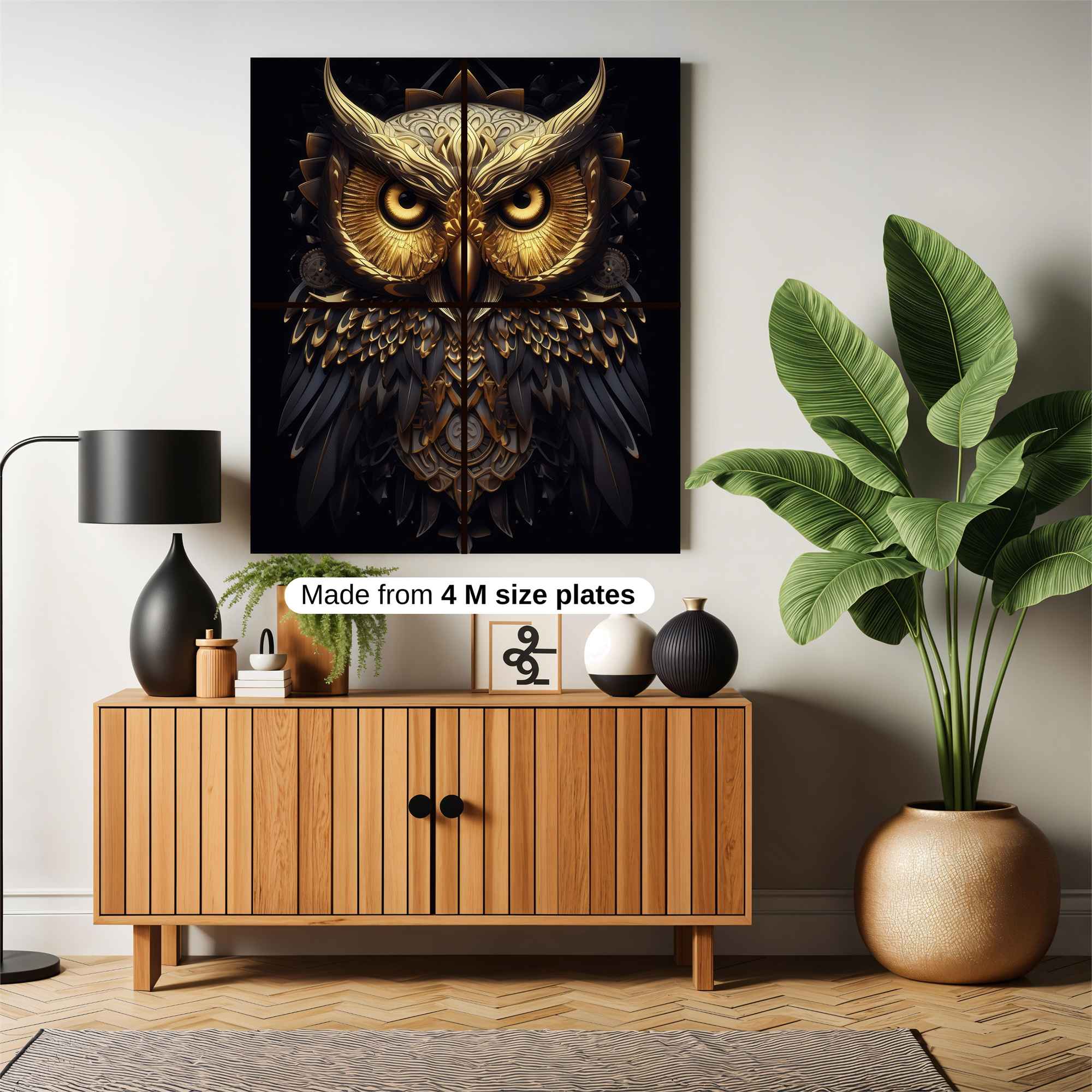 Owl Regal Safe Wall Magnetic / M