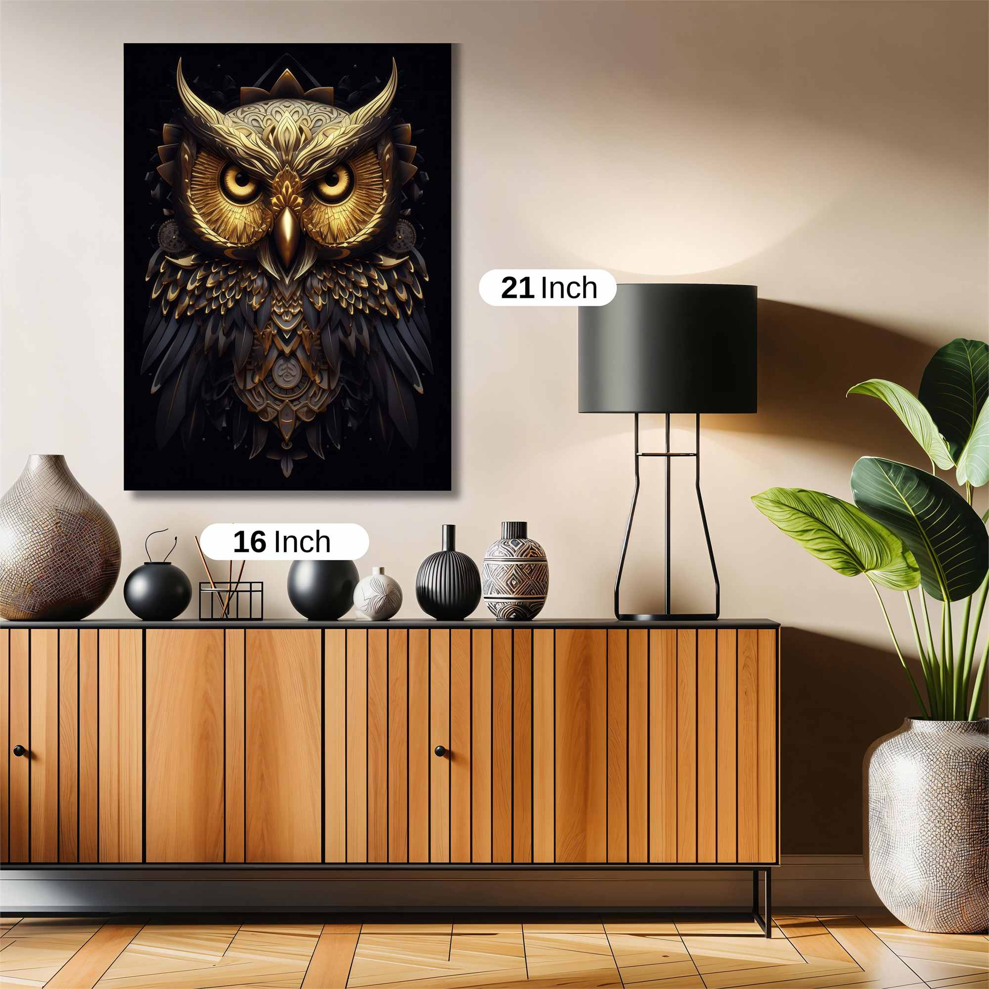 Owl Regal Safe Wall Magnetic / M