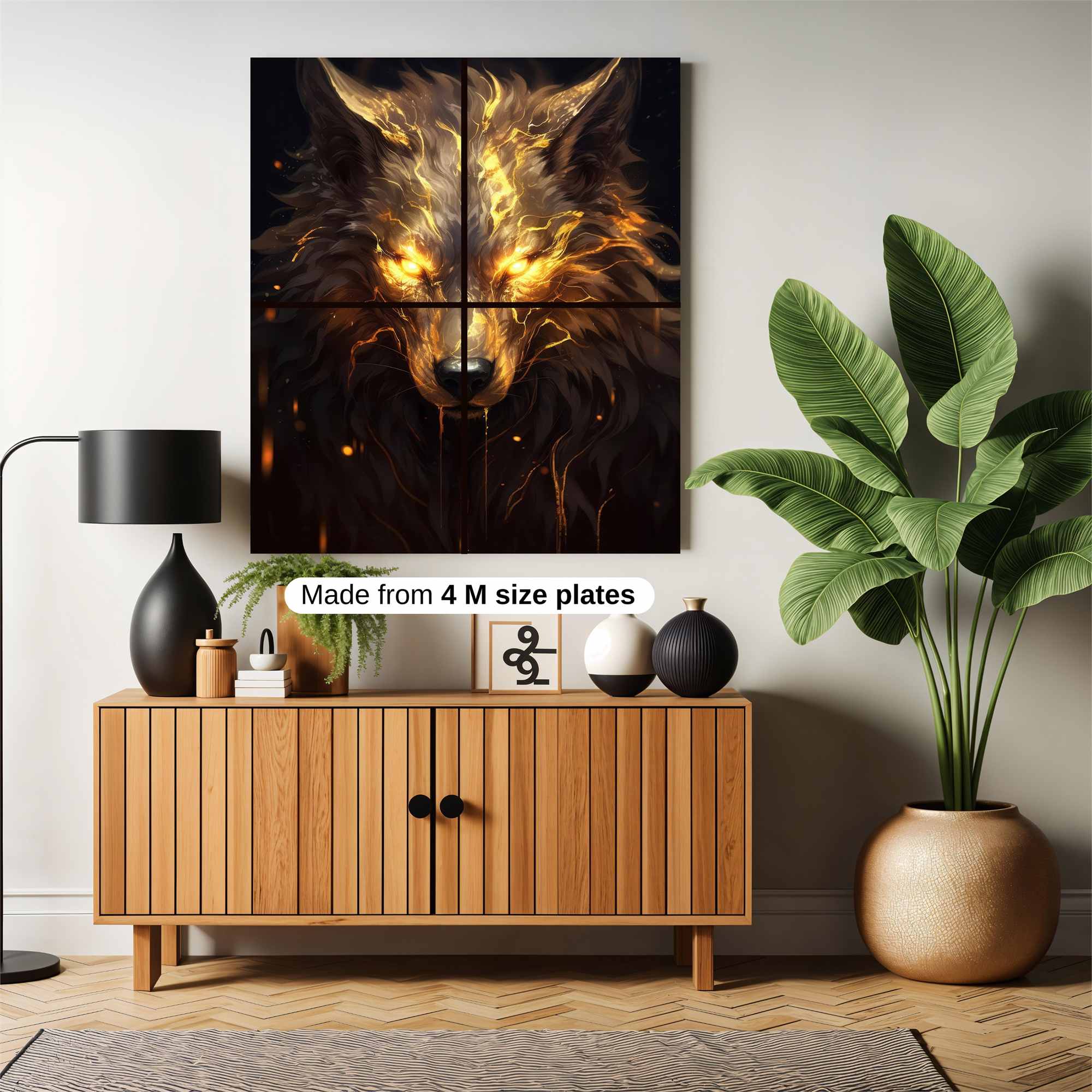 Firewolf Blaze Safe Wall Magnetic / M