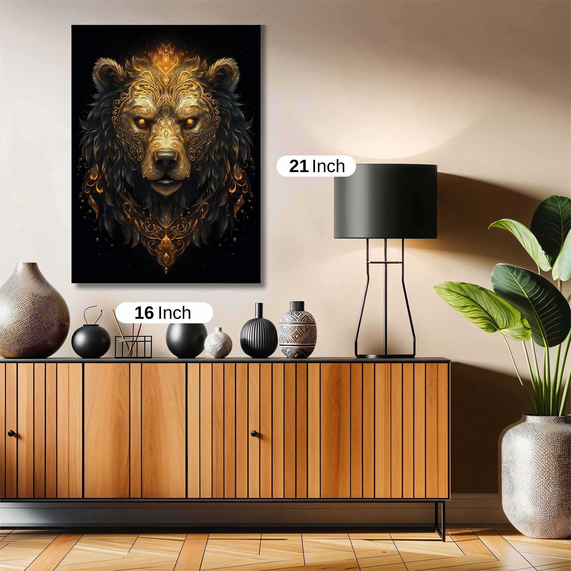 Bear Majesty Safe Wall Magnetic / M