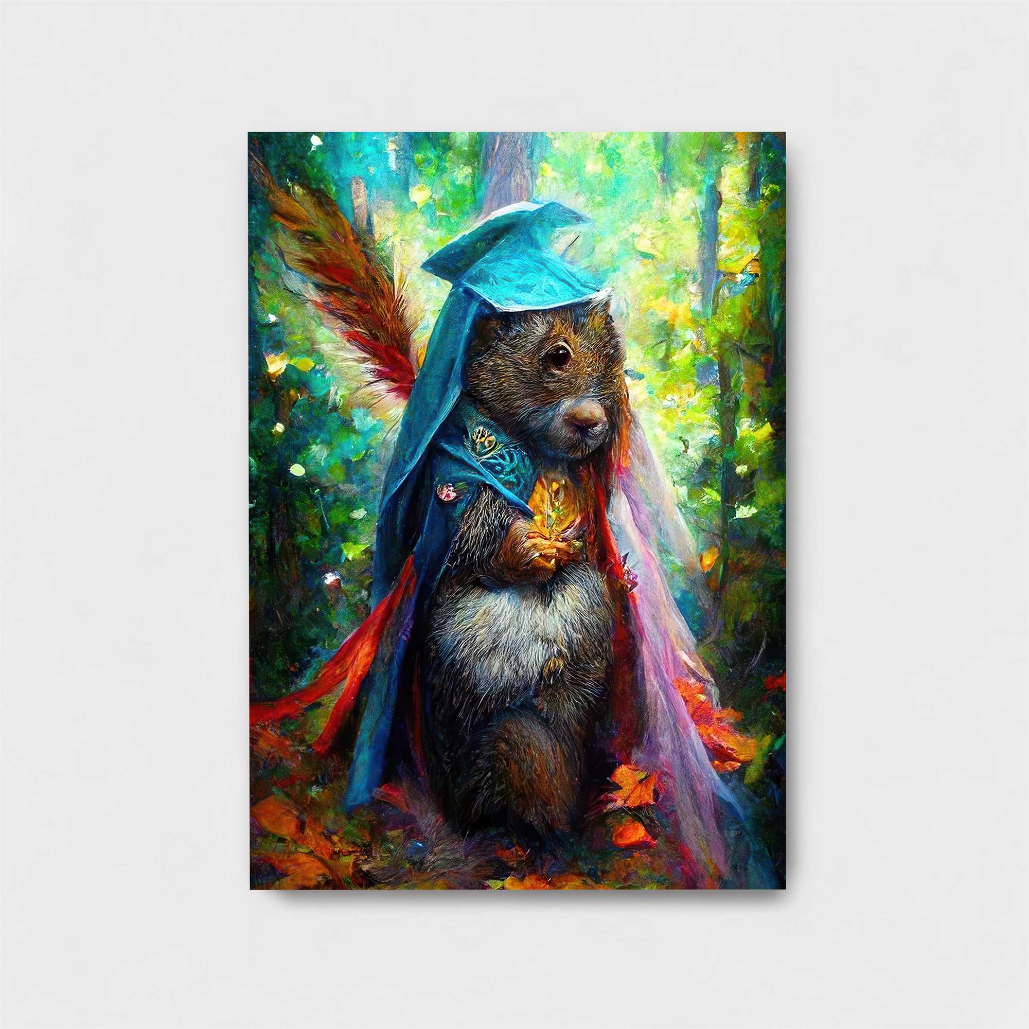 Sorcerer Squirrel Safe Wall Magnetic / M