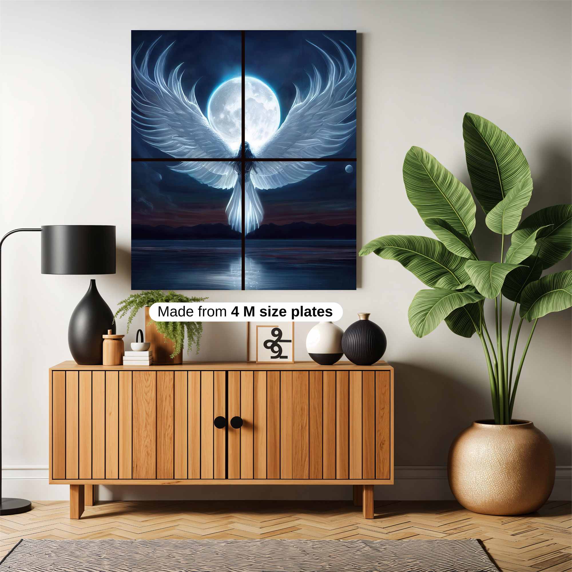 Moonlit Serenity Safe Wall Magnetic / M