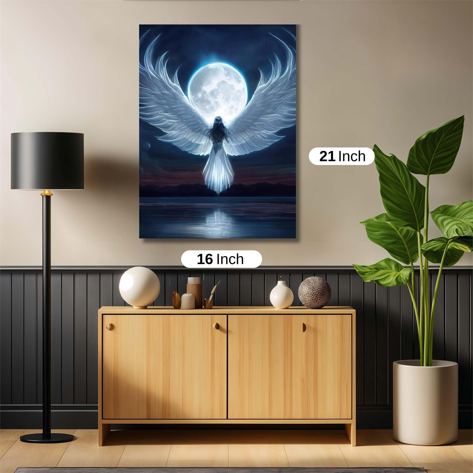 Moonlit Serenity Safe Wall Magnetic / M
