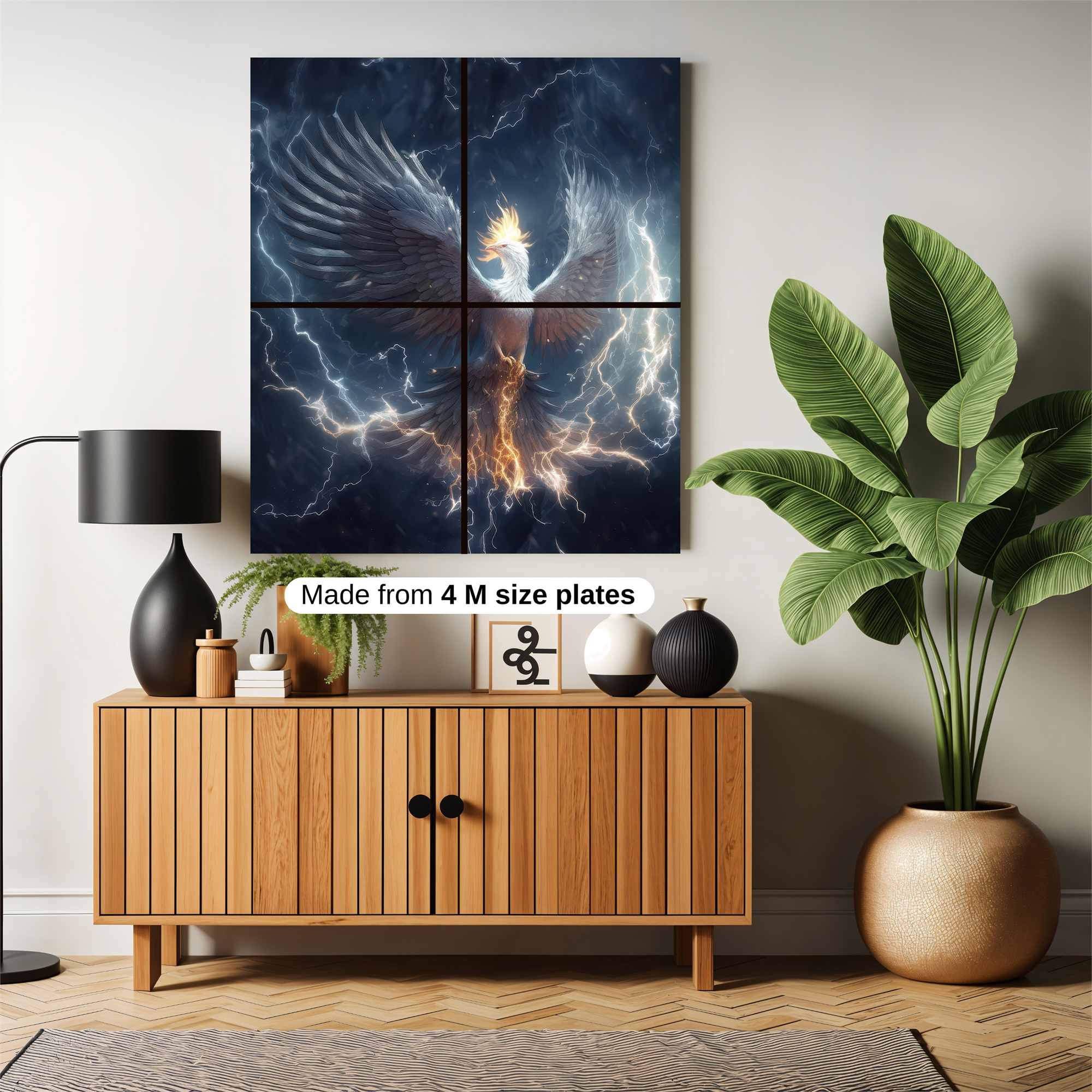 Phoenix Blaze Safe Wall Magnetic / M