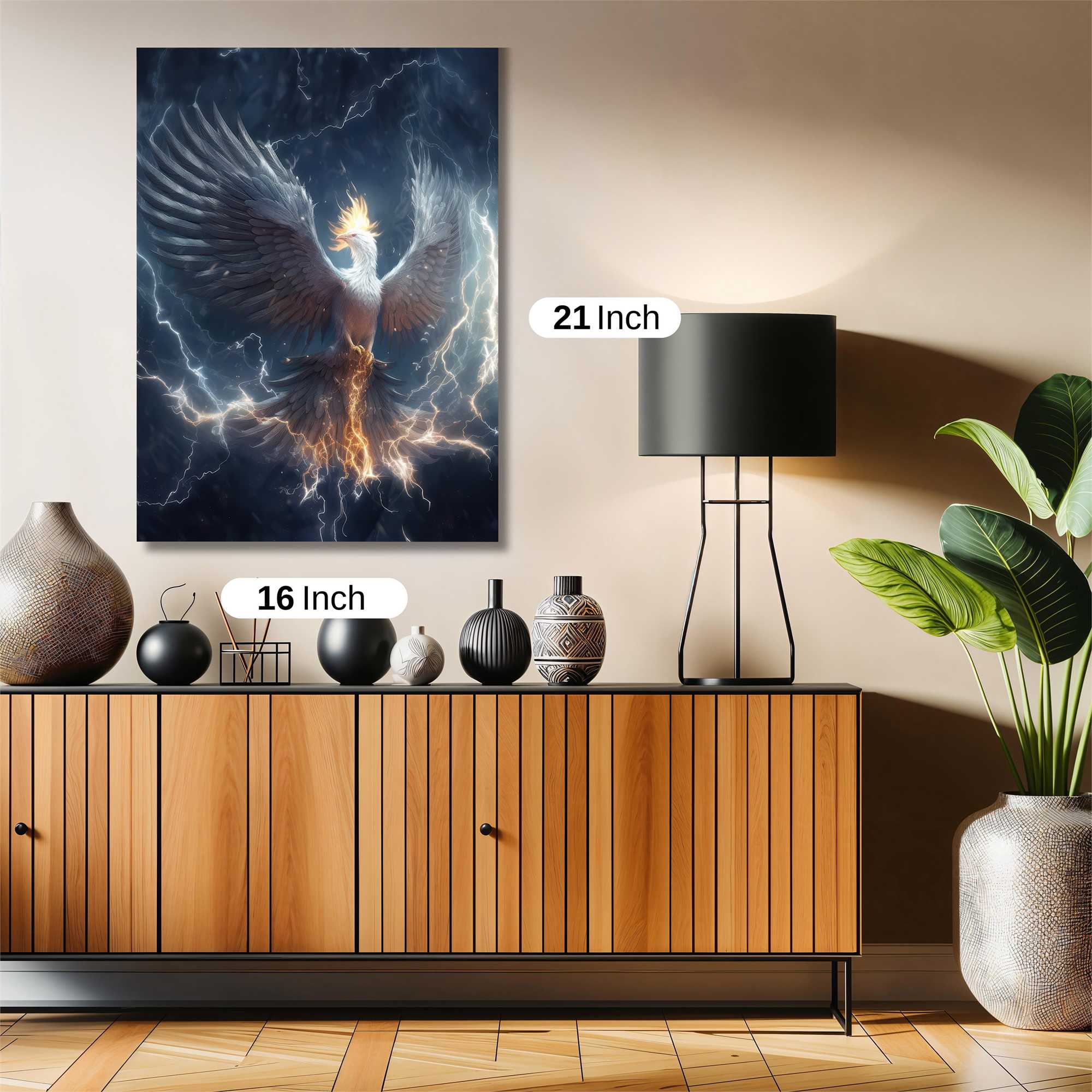Phoenix Blaze Safe Wall Magnetic / M