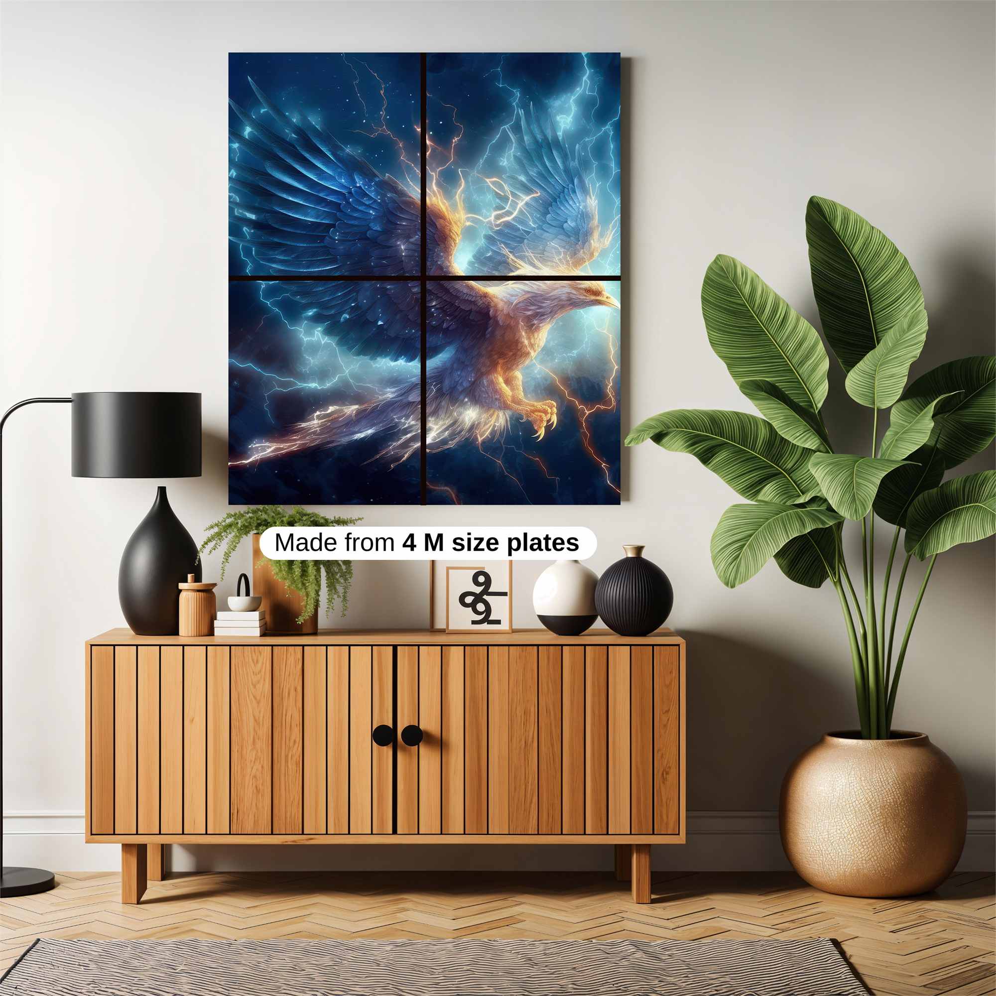Phoenix Blaze Safe Wall Magnetic / M