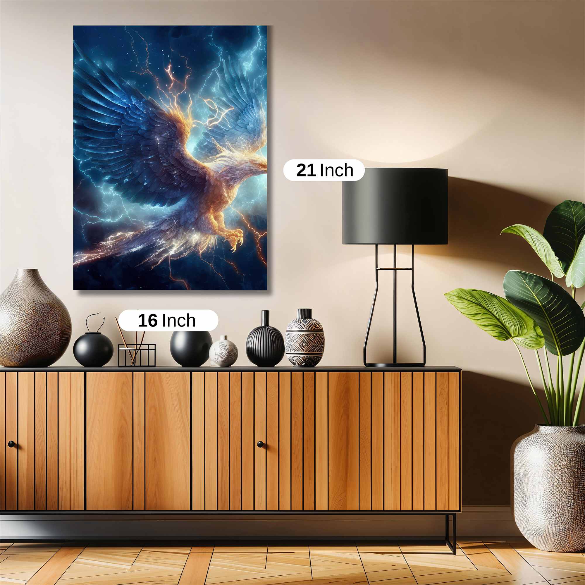 Phoenix Blaze Safe Wall Magnetic / M