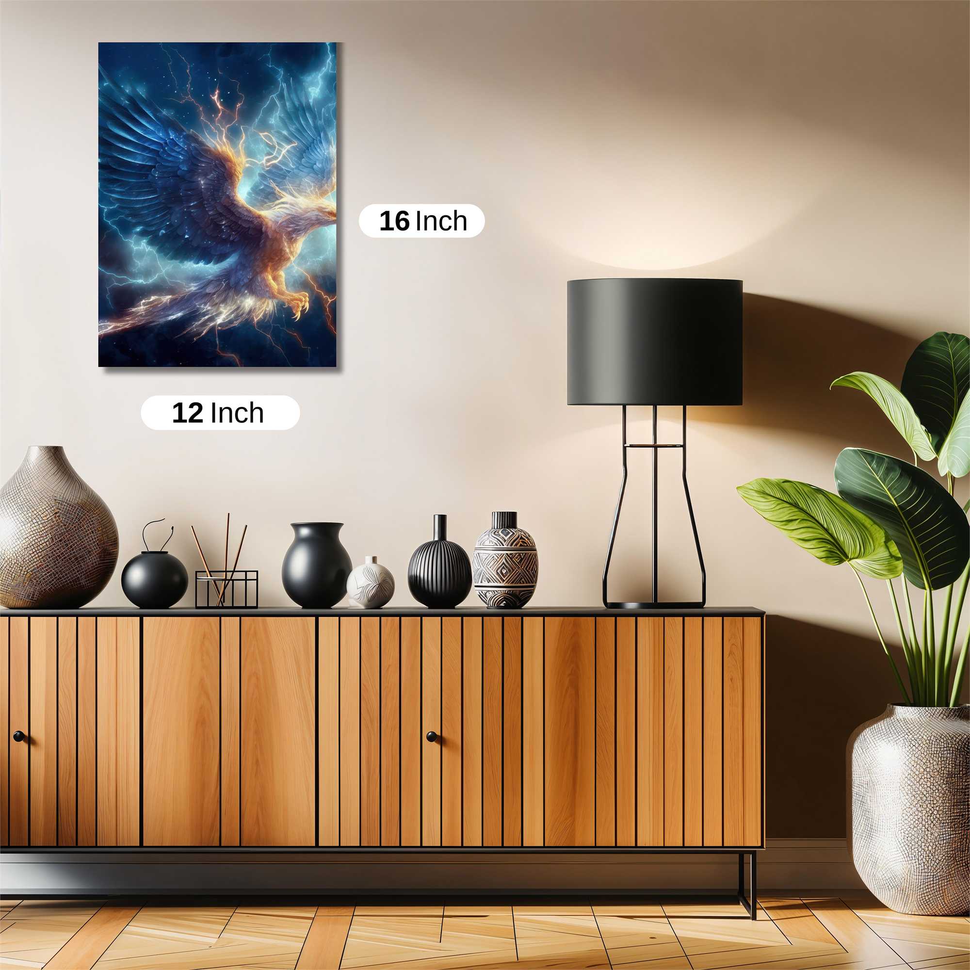 Phoenix Blaze Safe Wall Magnetic / M