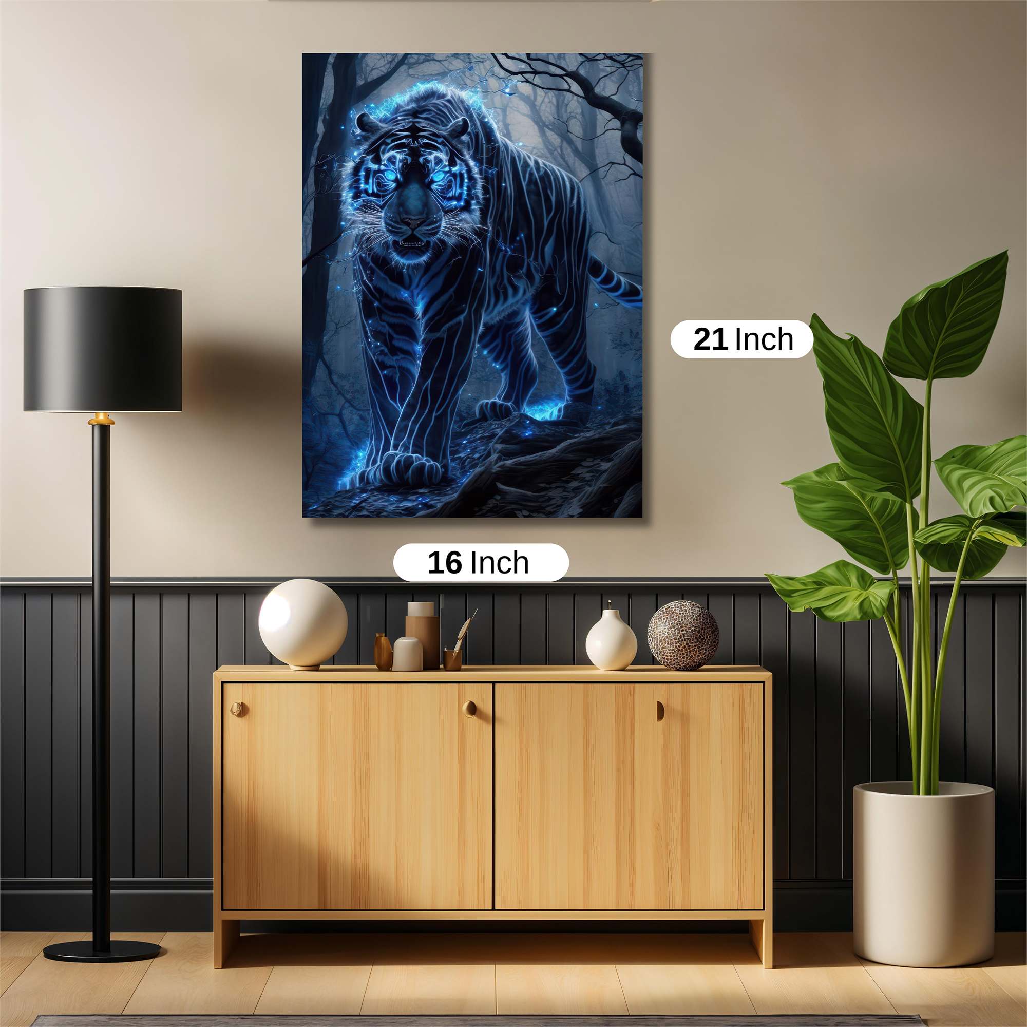 Glowing Majesty Safe Wall Magnetic / M