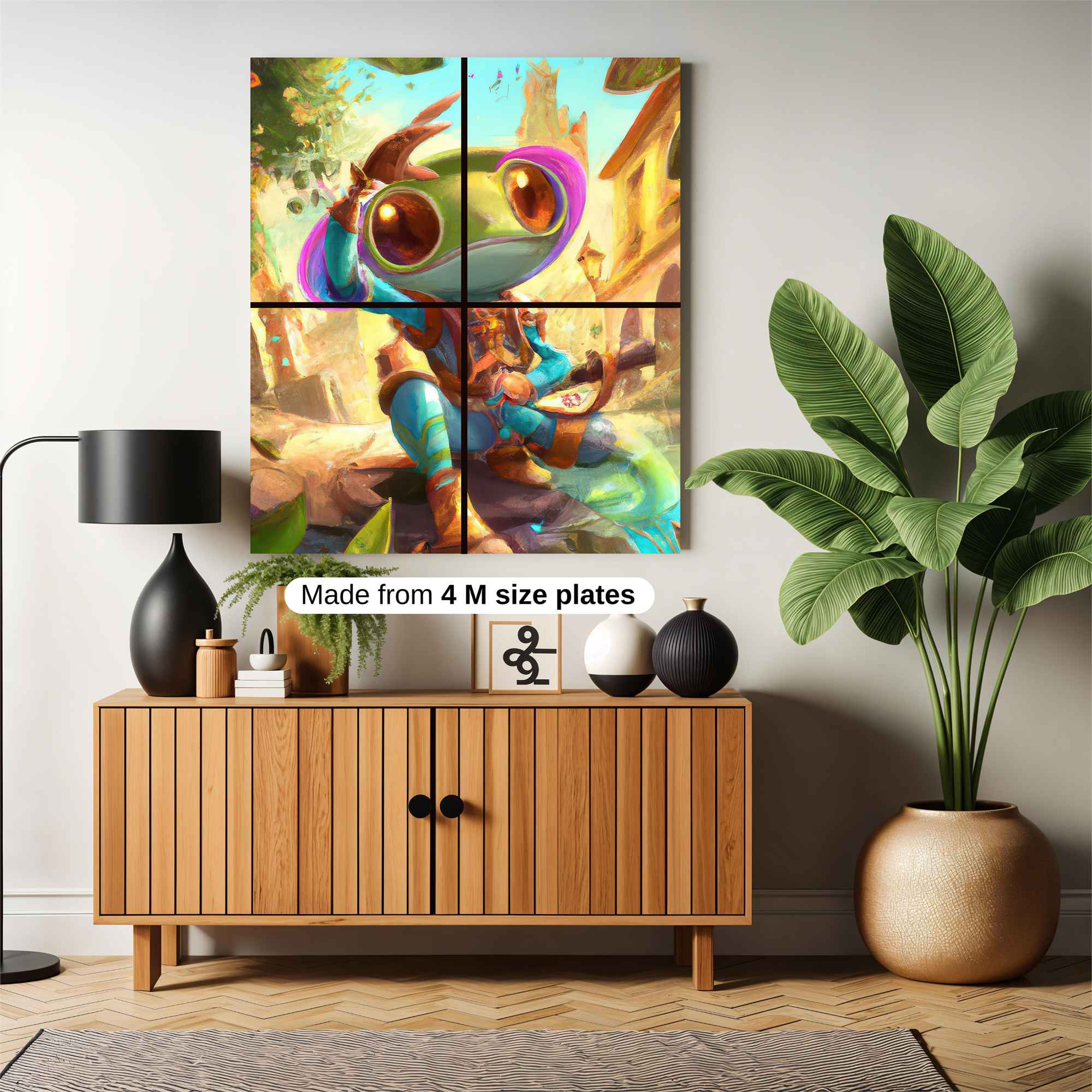 Frog Adventurer Safe Wall Magnetic / M