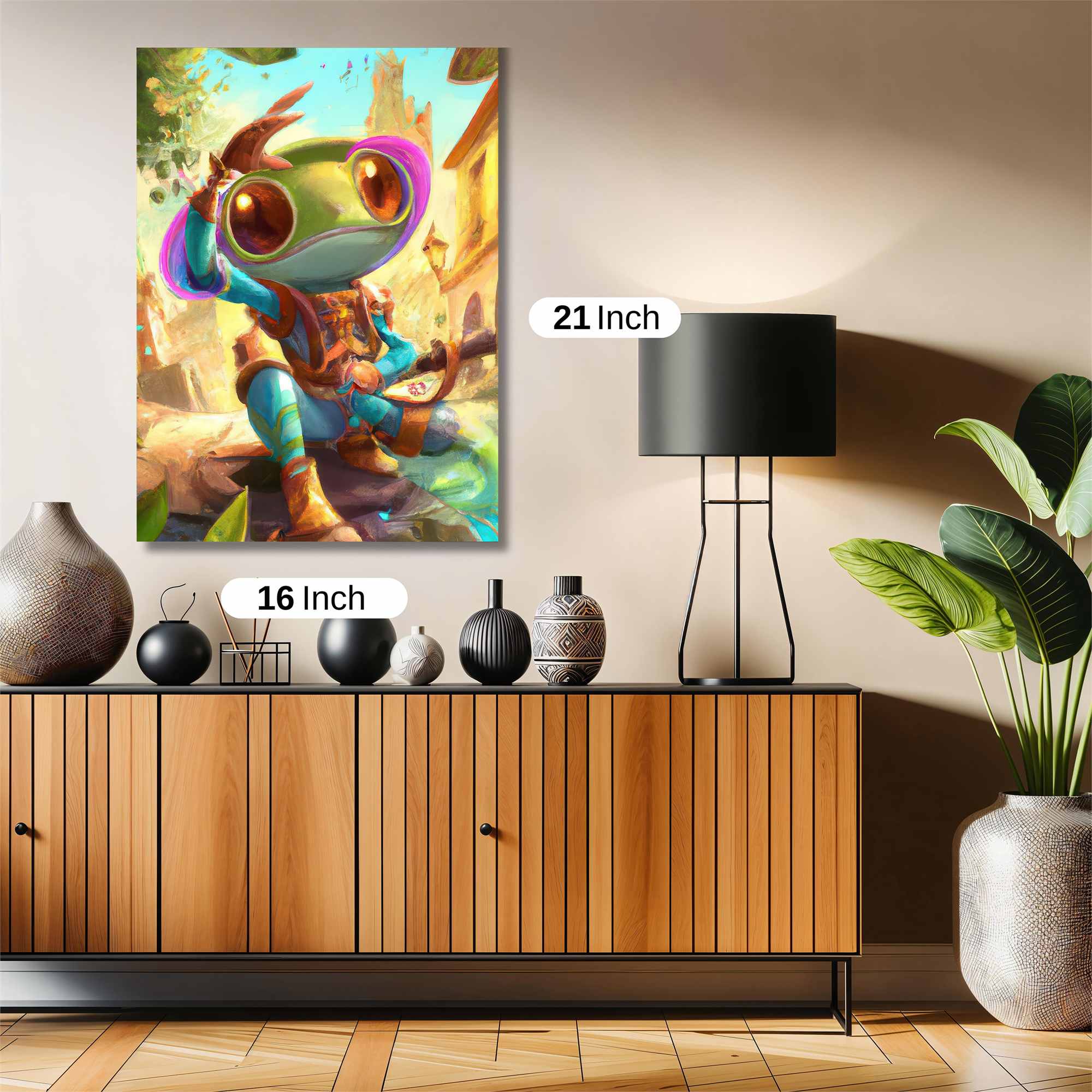 Frog Adventurer Safe Wall Magnetic / M