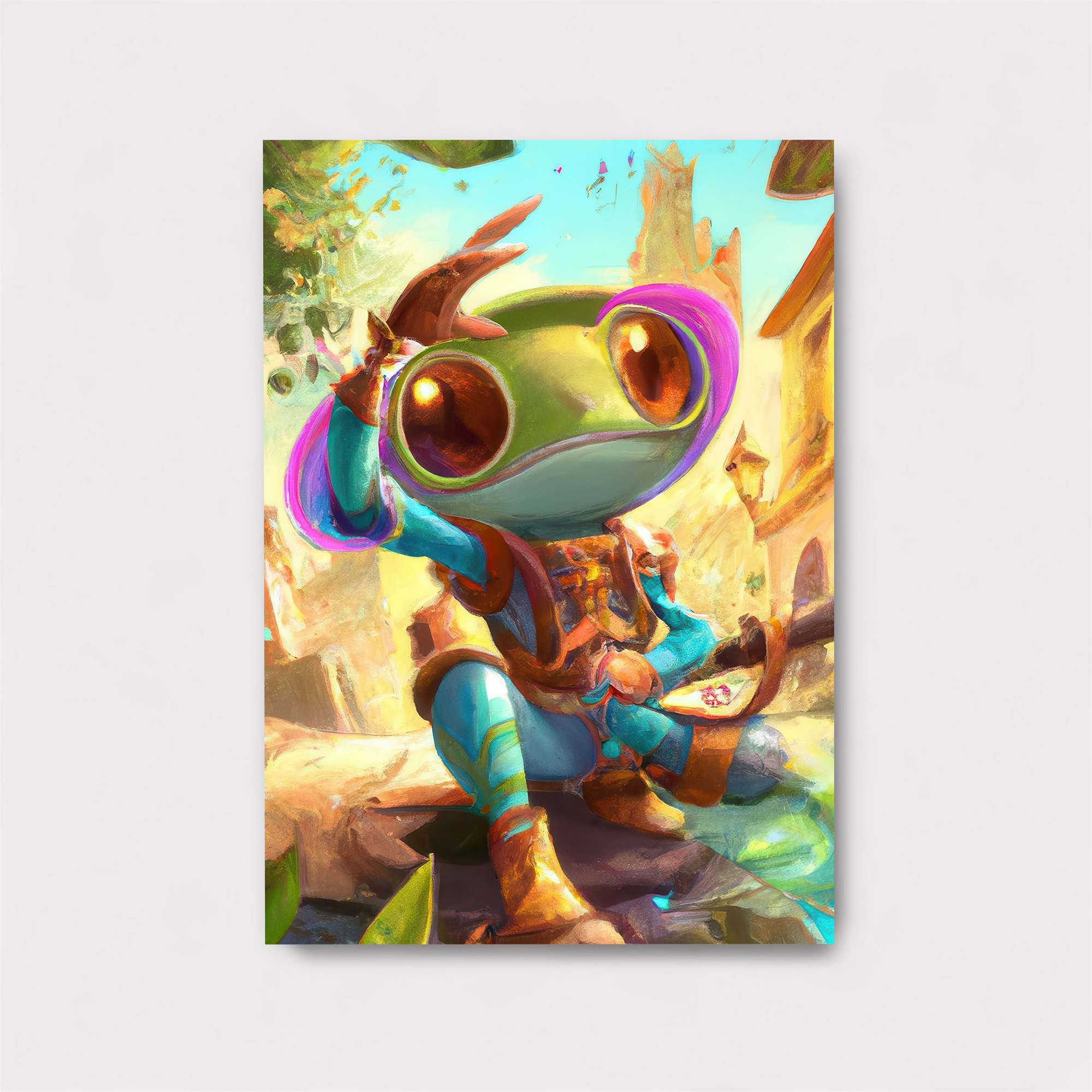 Frog Adventurer Safe Wall Magnetic / M