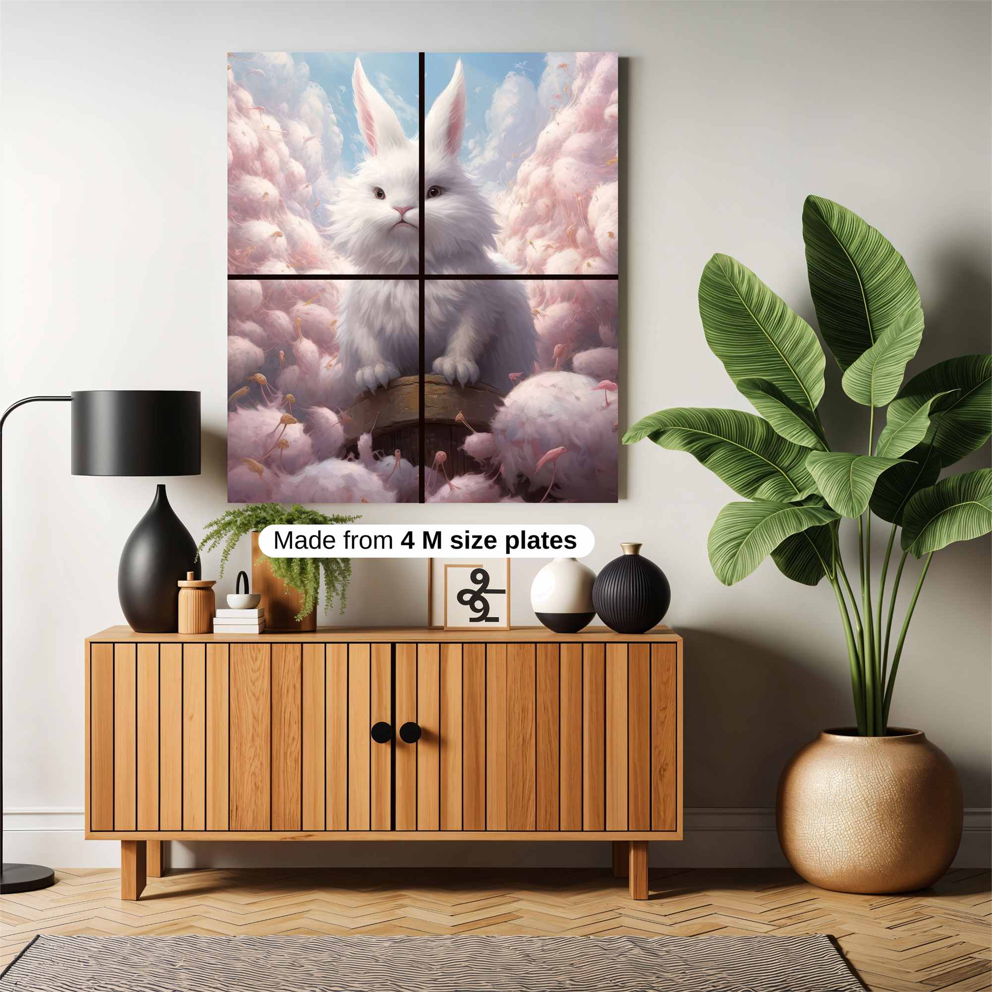 Bunny Bliss Safe Wall Magnetic / M