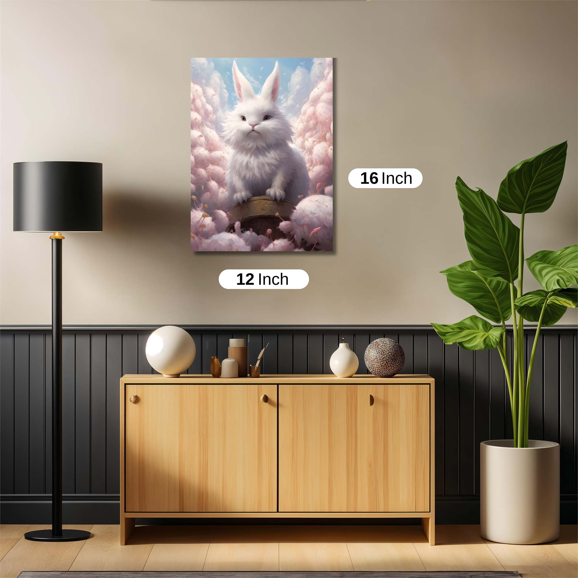 Bunny Bliss Safe Wall Magnetic / M