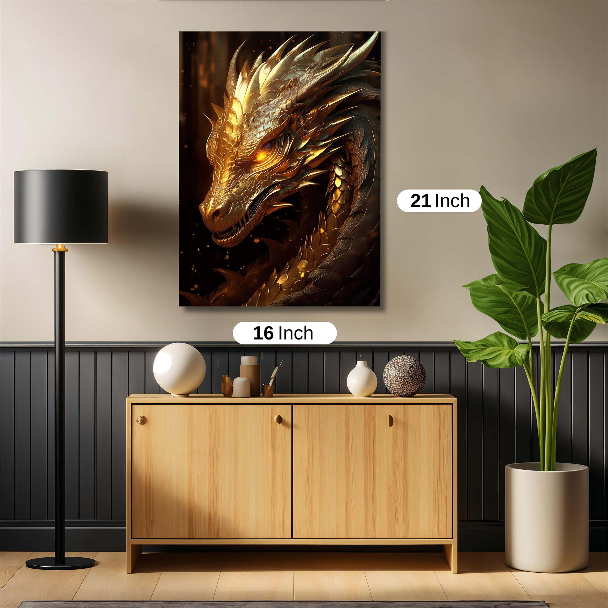 Golden Majesty Safe Wall Magnetic / M