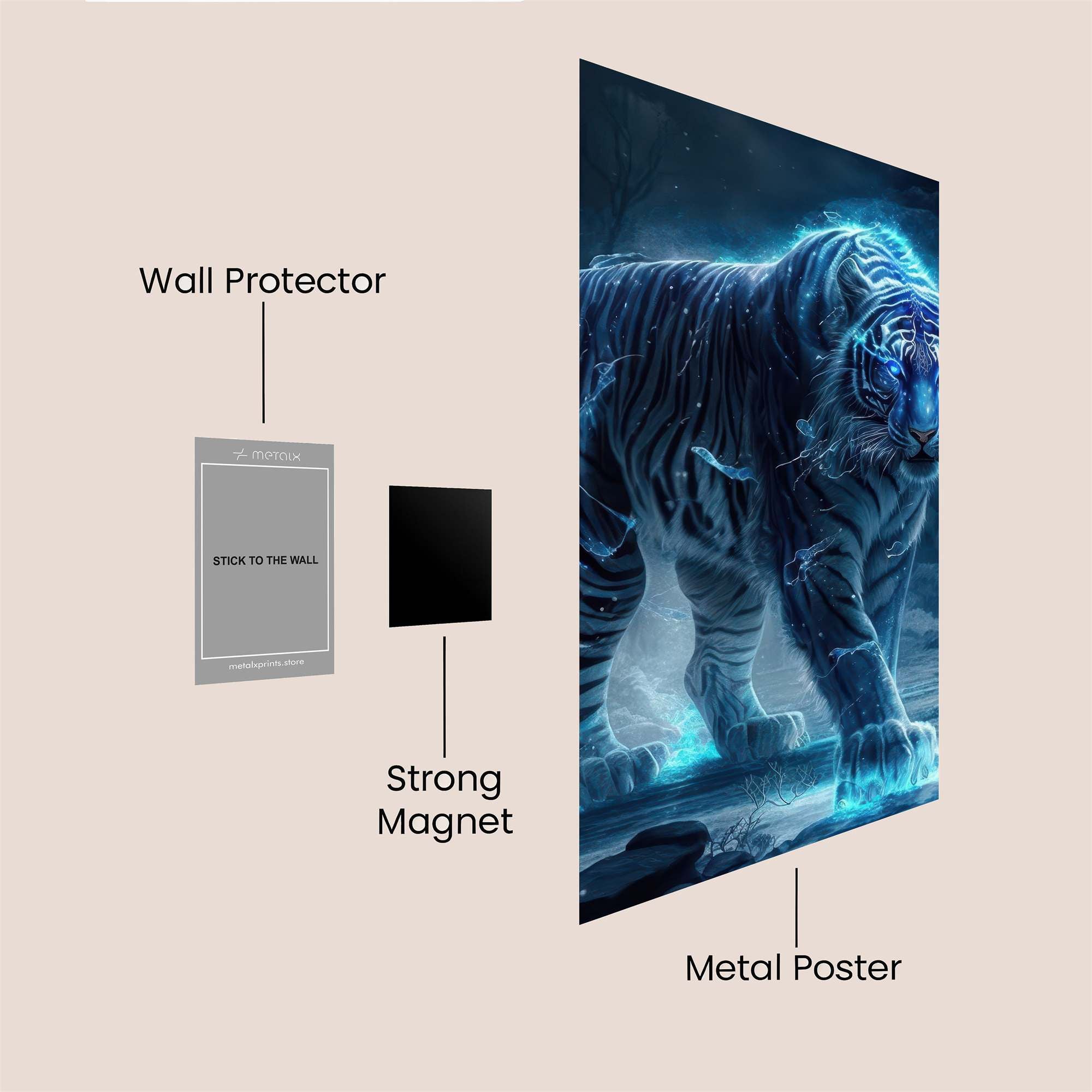 Luminous Majesty Safe Wall Magnetic / M