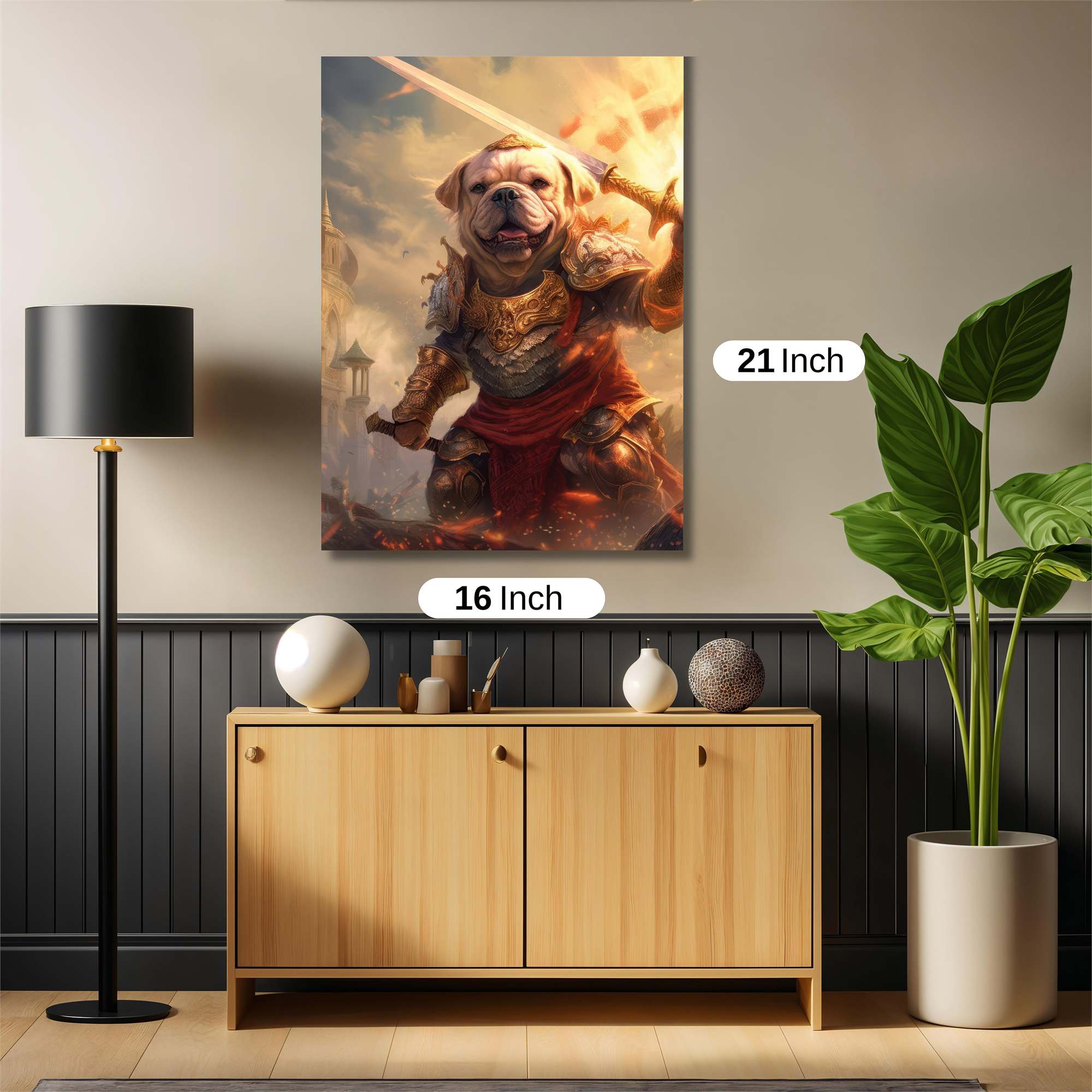 Knightly Valor Safe Wall Magnetic / M