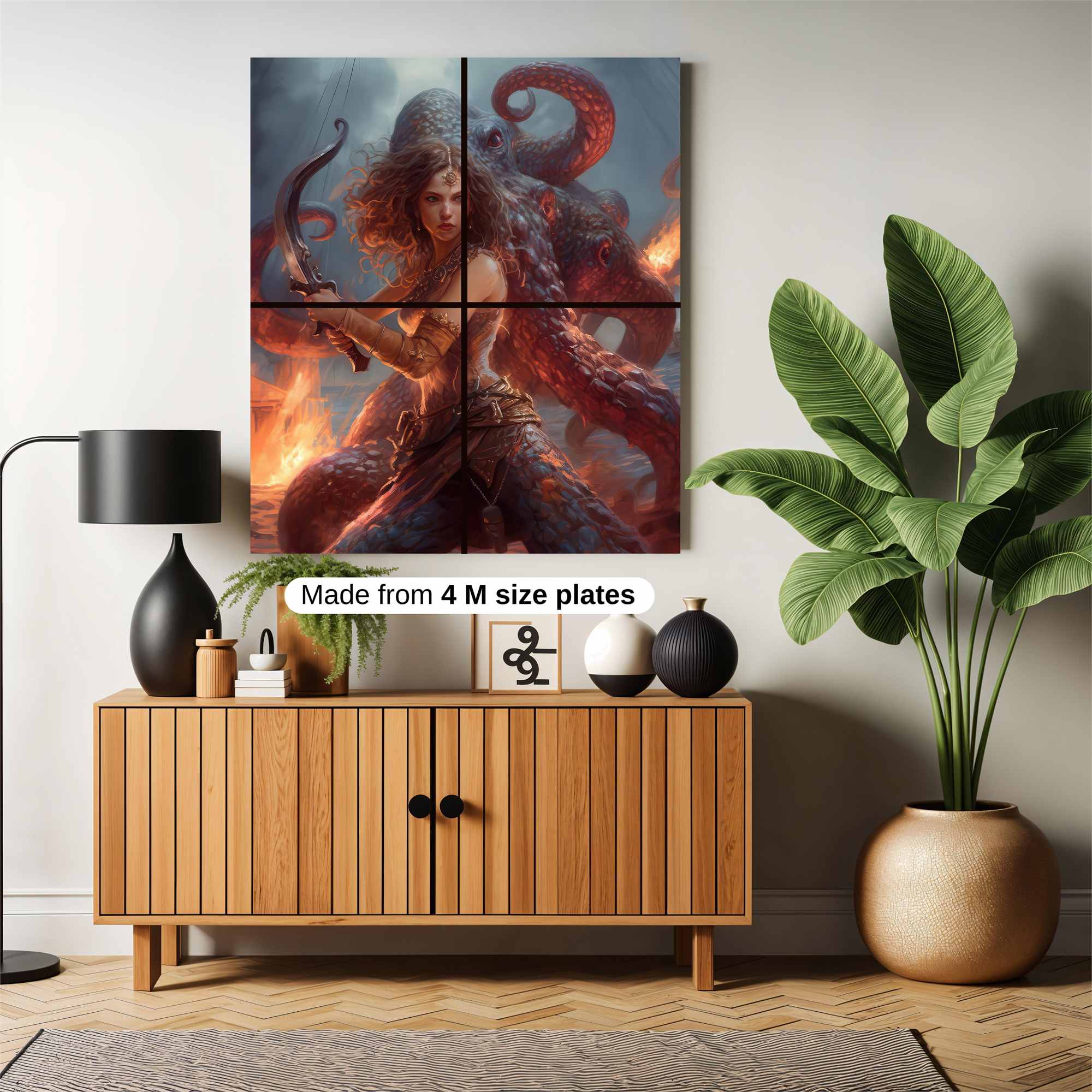 Medusa Unleashed Safe Wall Magnetic / M