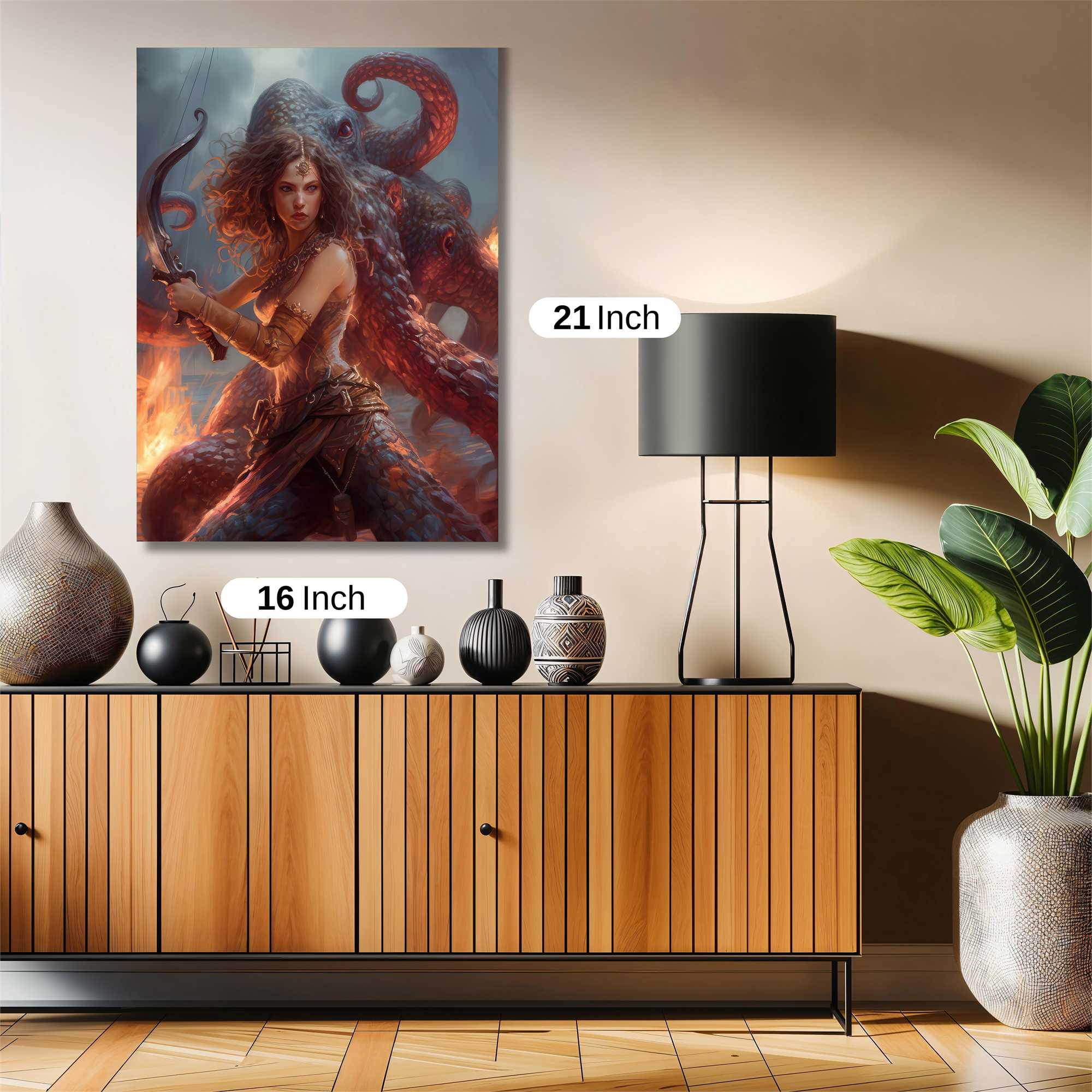 Medusa Unleashed Safe Wall Magnetic / M