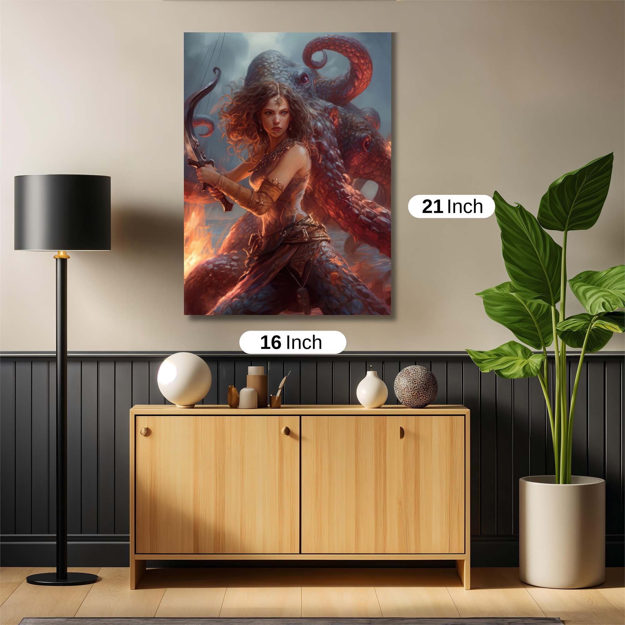 Medusa Unleashed Safe Wall Magnetic / M