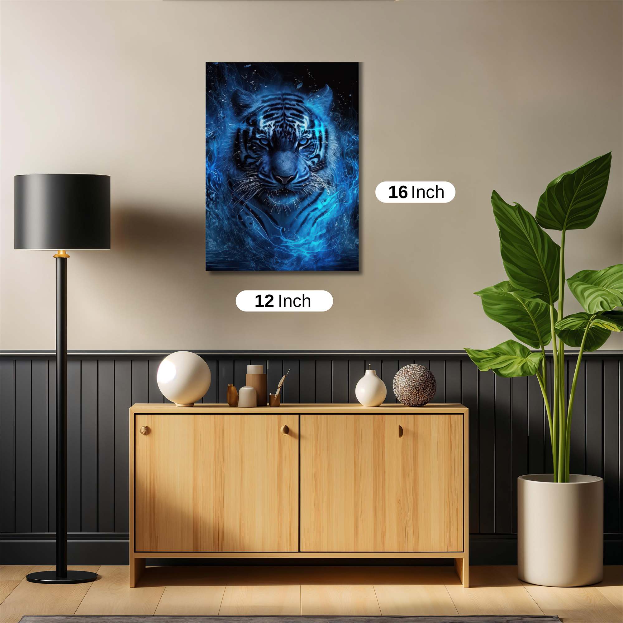 Tiger Tempest Safe Wall Magnetic / M