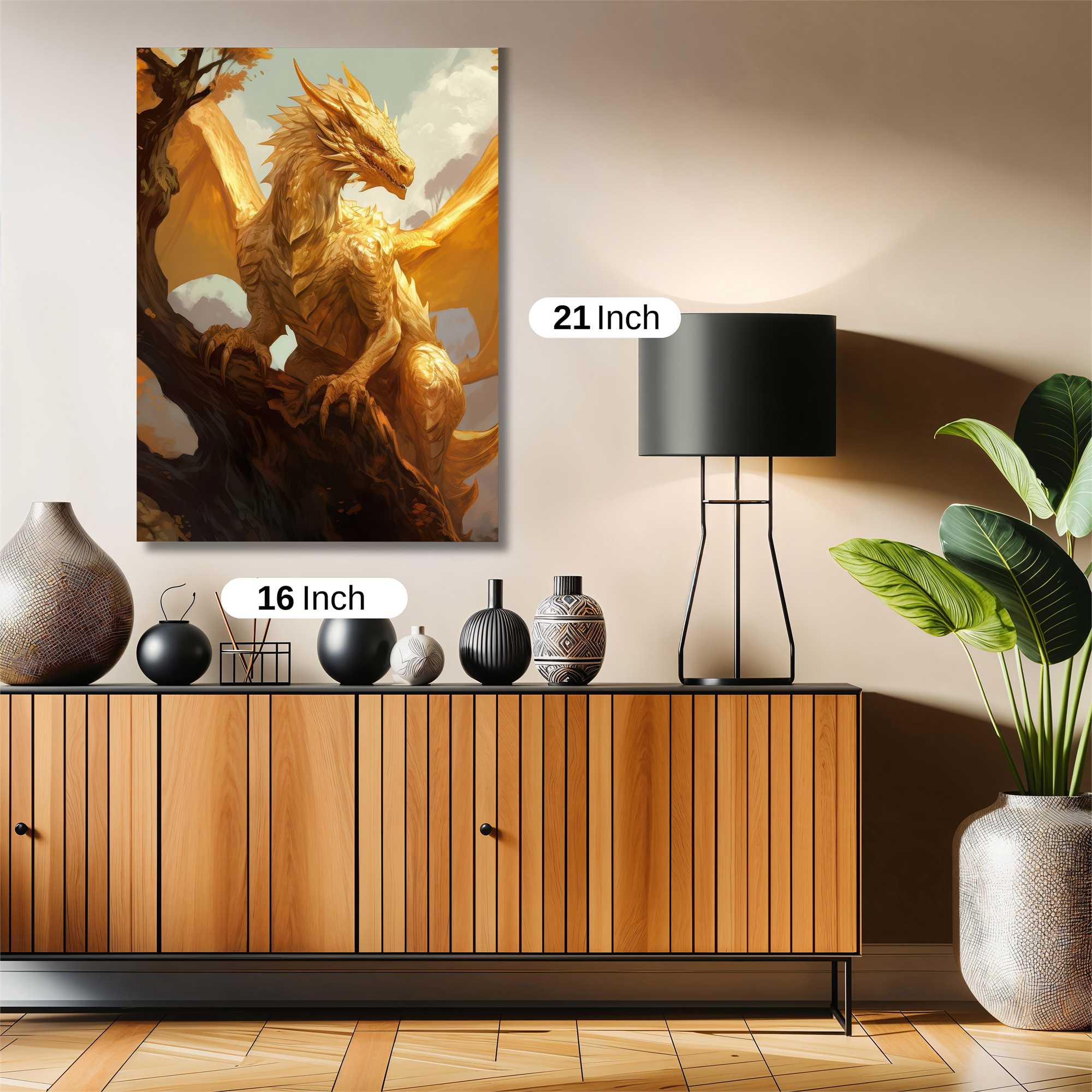 Golden Majesty Safe Wall Magnetic / M