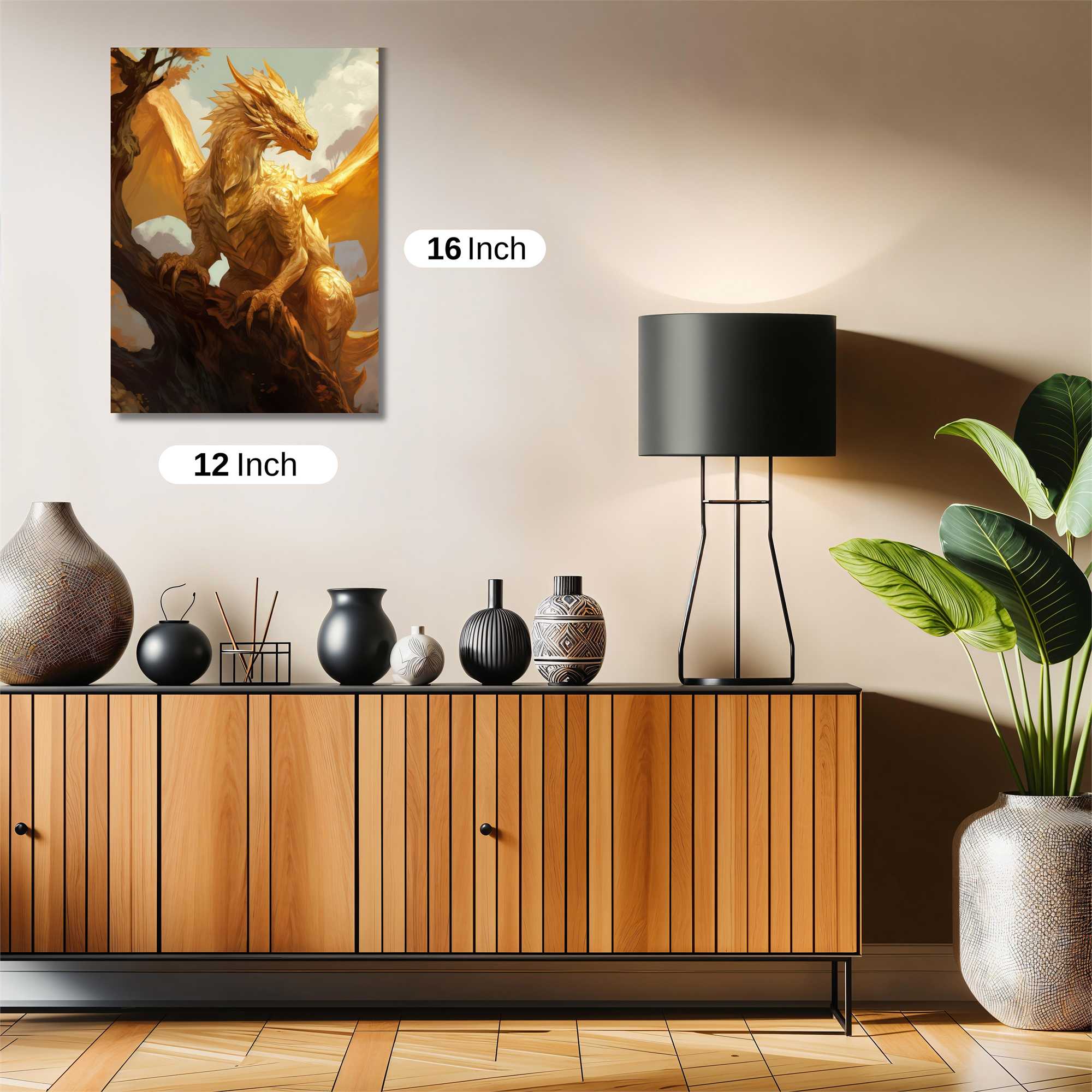 Golden Majesty Safe Wall Magnetic / M